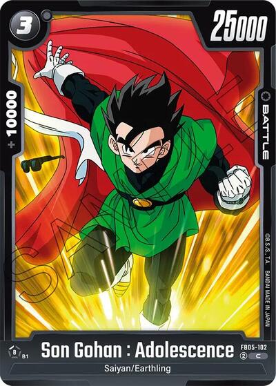 Son Gohan : Adolescence  - FB05-102