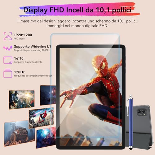 BESTTAB Android Pollici Widevine Tastiera