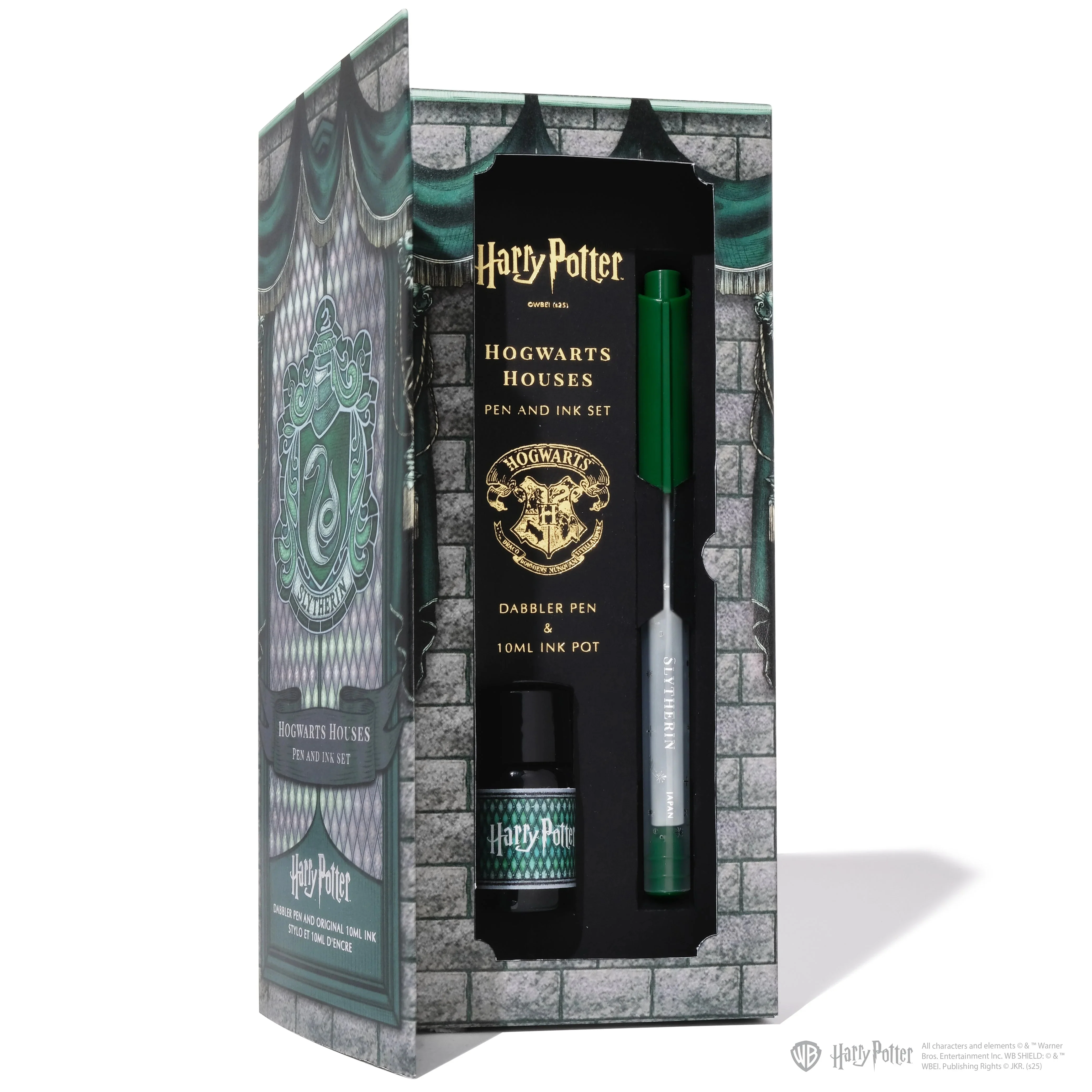 Ferris Wheel Press X Harry Potter Dabbler Fountain Pen & Ink Set - Slytherin House