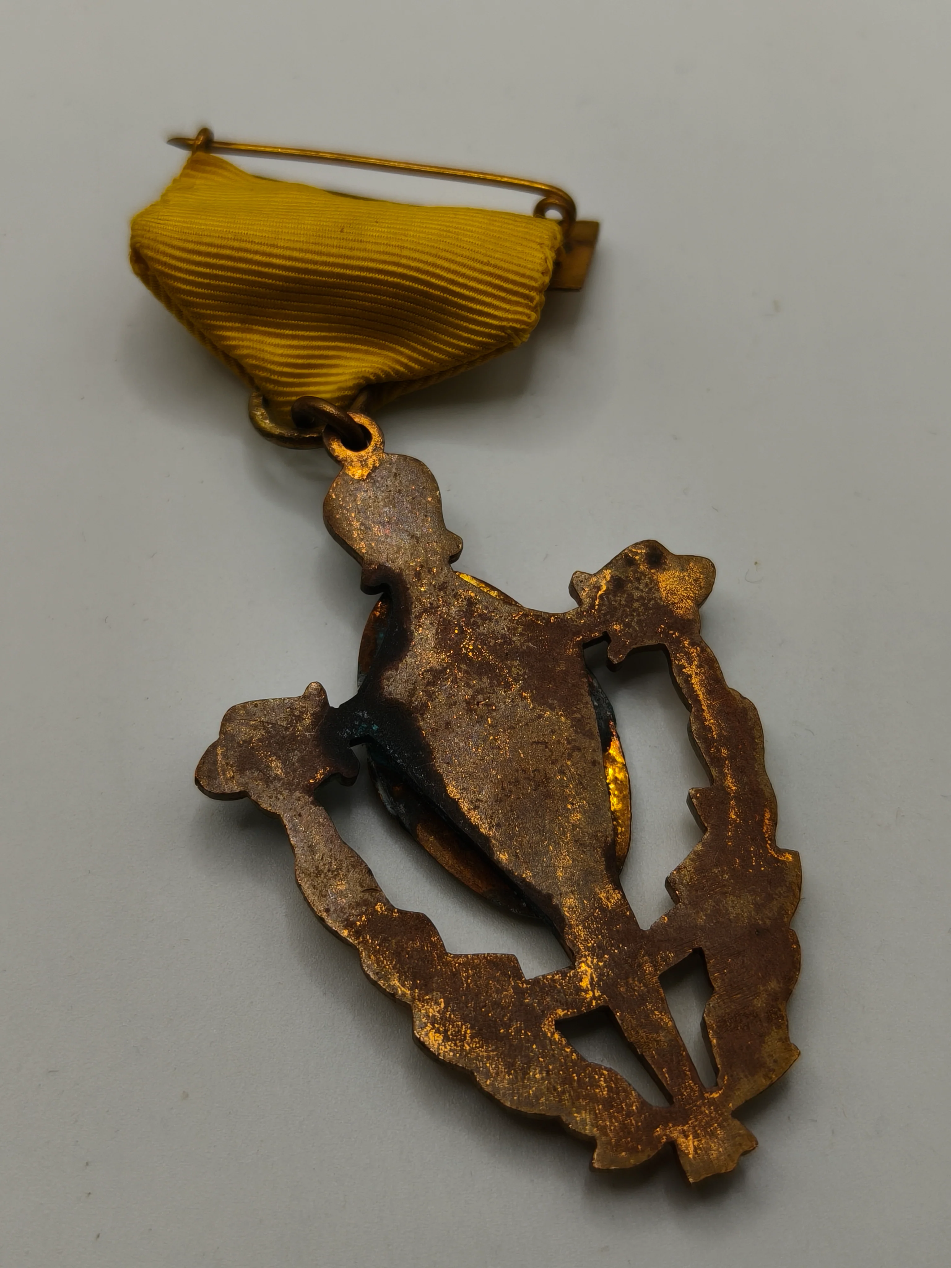 Medalla cruz orden religiosa