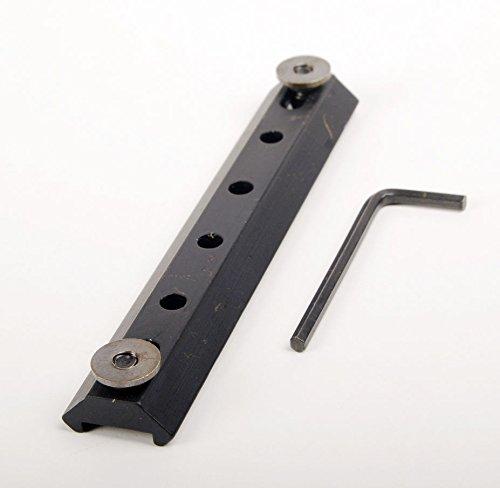 Plane Bottom Picatinny RIS 20mm standard weaver rail mount base A-406