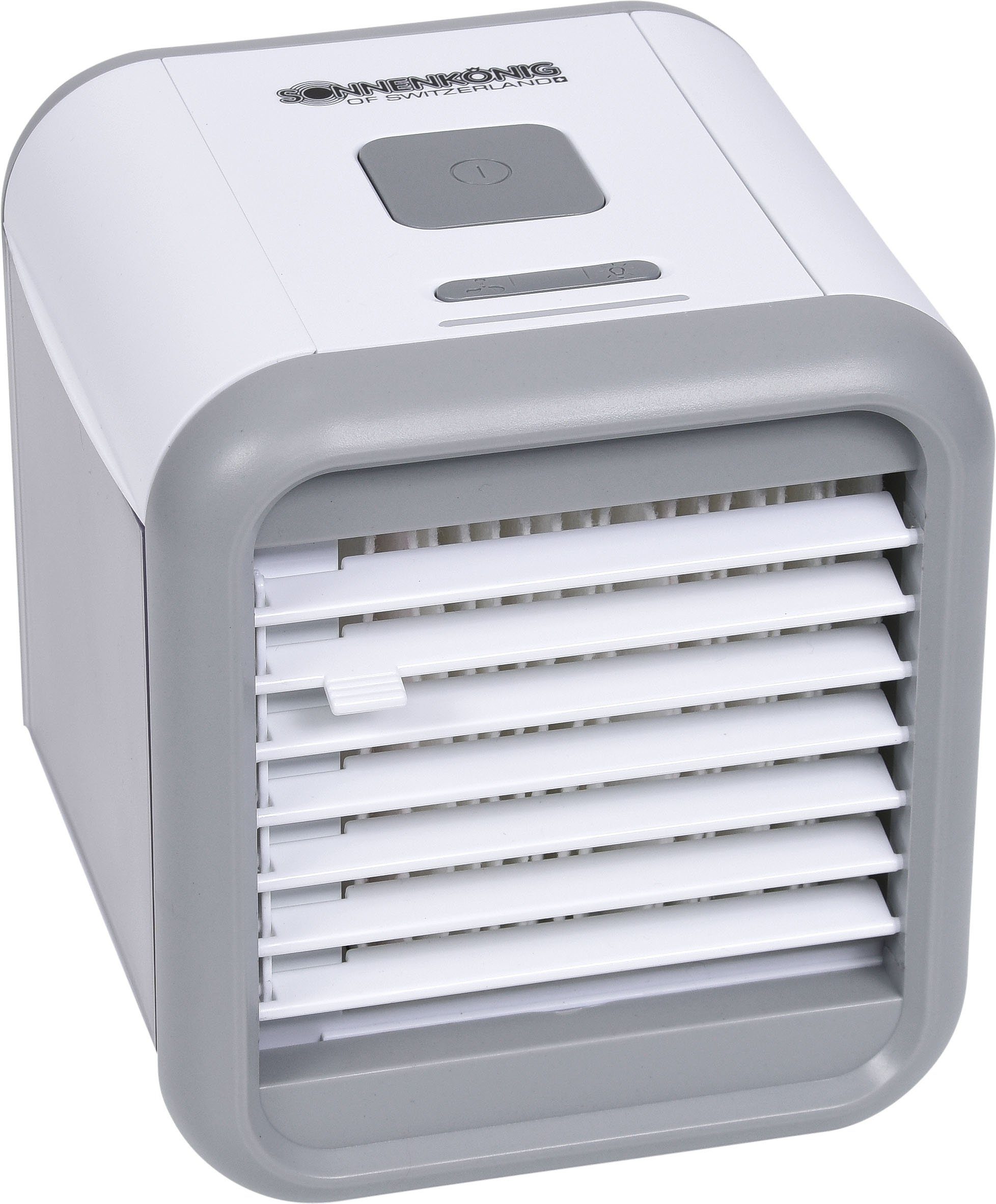Tischventilator Fresh Cube, Filter aus künstlichem Hirschleder, 0.4L Tank, laufruhig