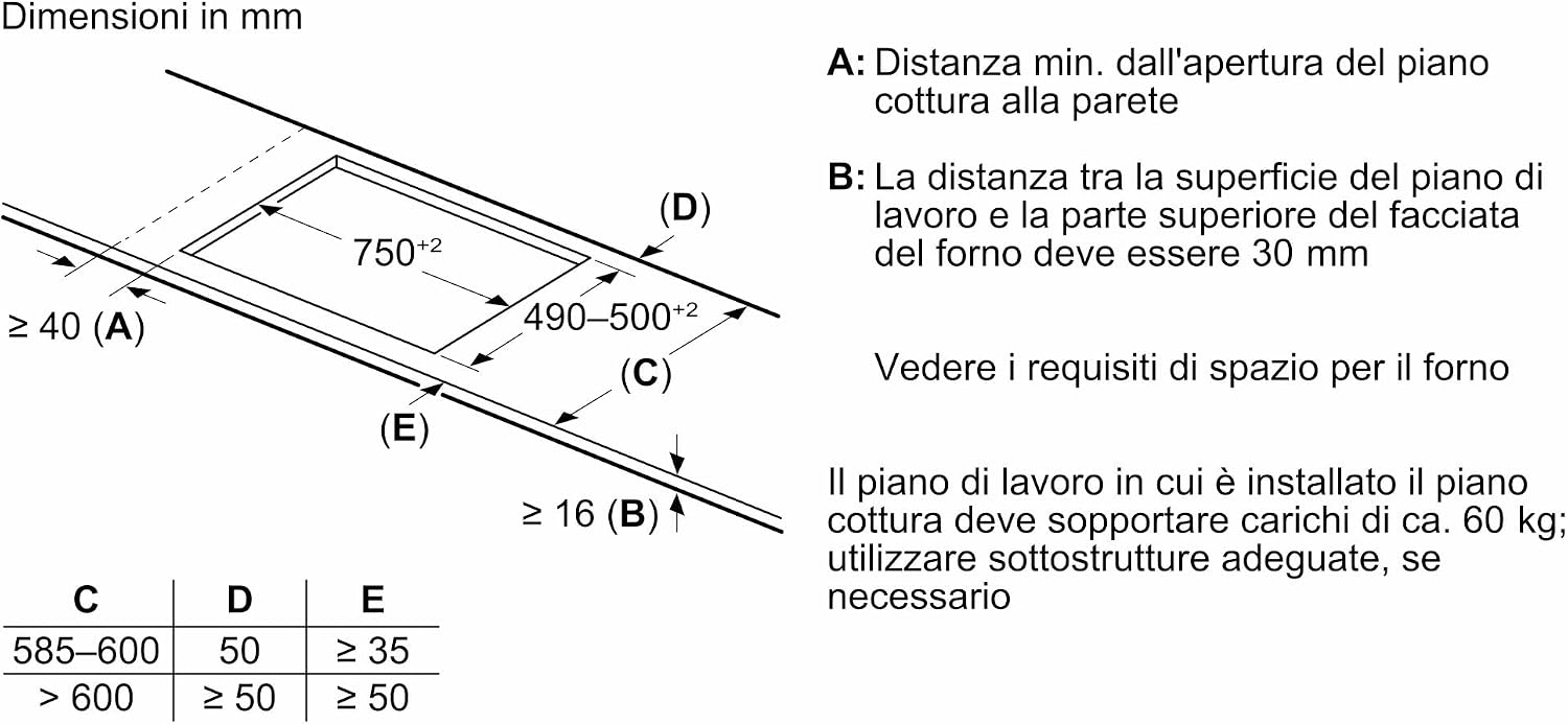 Bosch PIV831HB1E Serie 6 Piano cottura a induzione 80 cm 5 zone standard