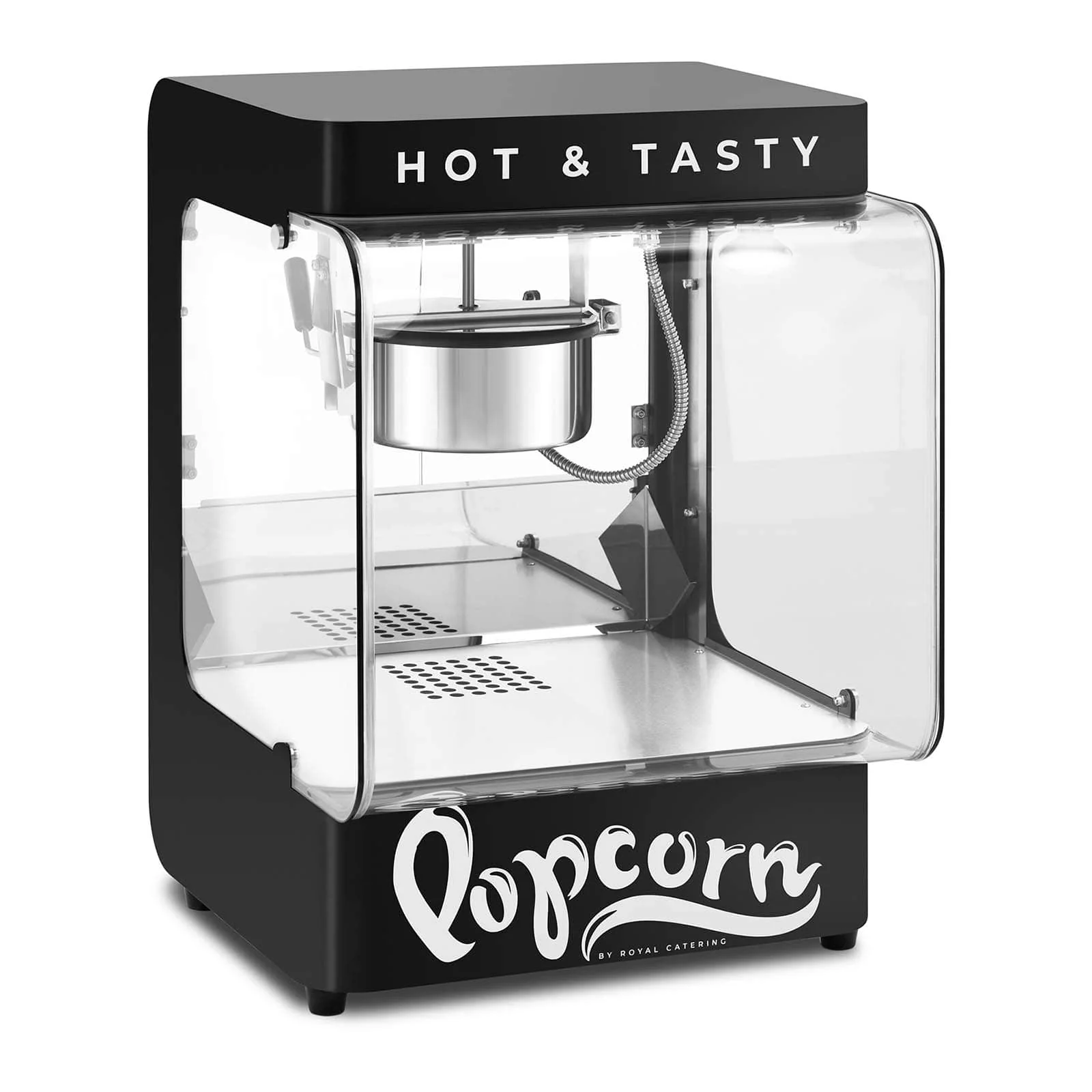Macchina per Popcorn da 4-5 kg/h – Capacità Cestello 1,2 Litri, Professionale e Efficiente