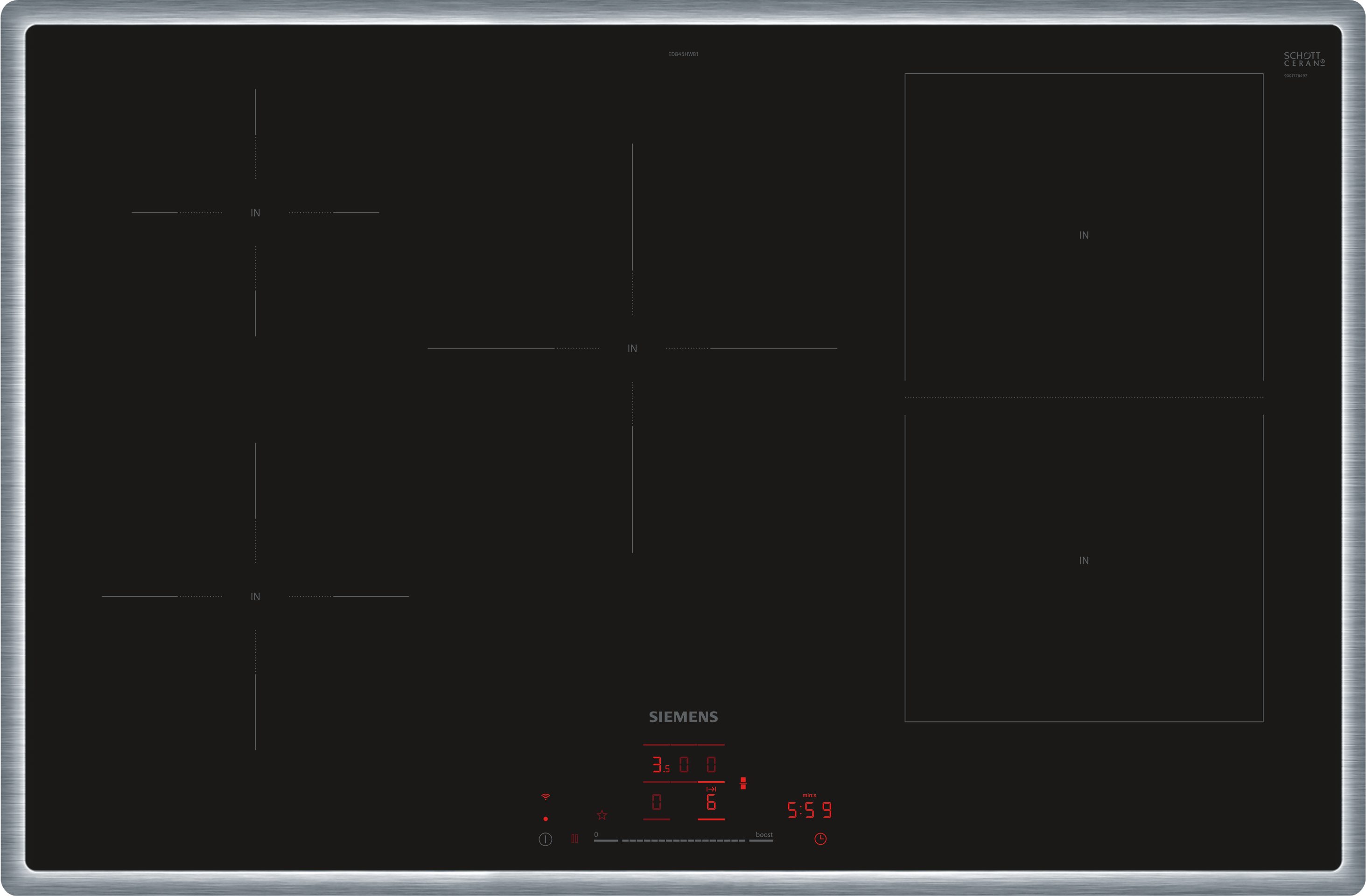 Induktions-Kochfeld iQ500 ED845HWB1E