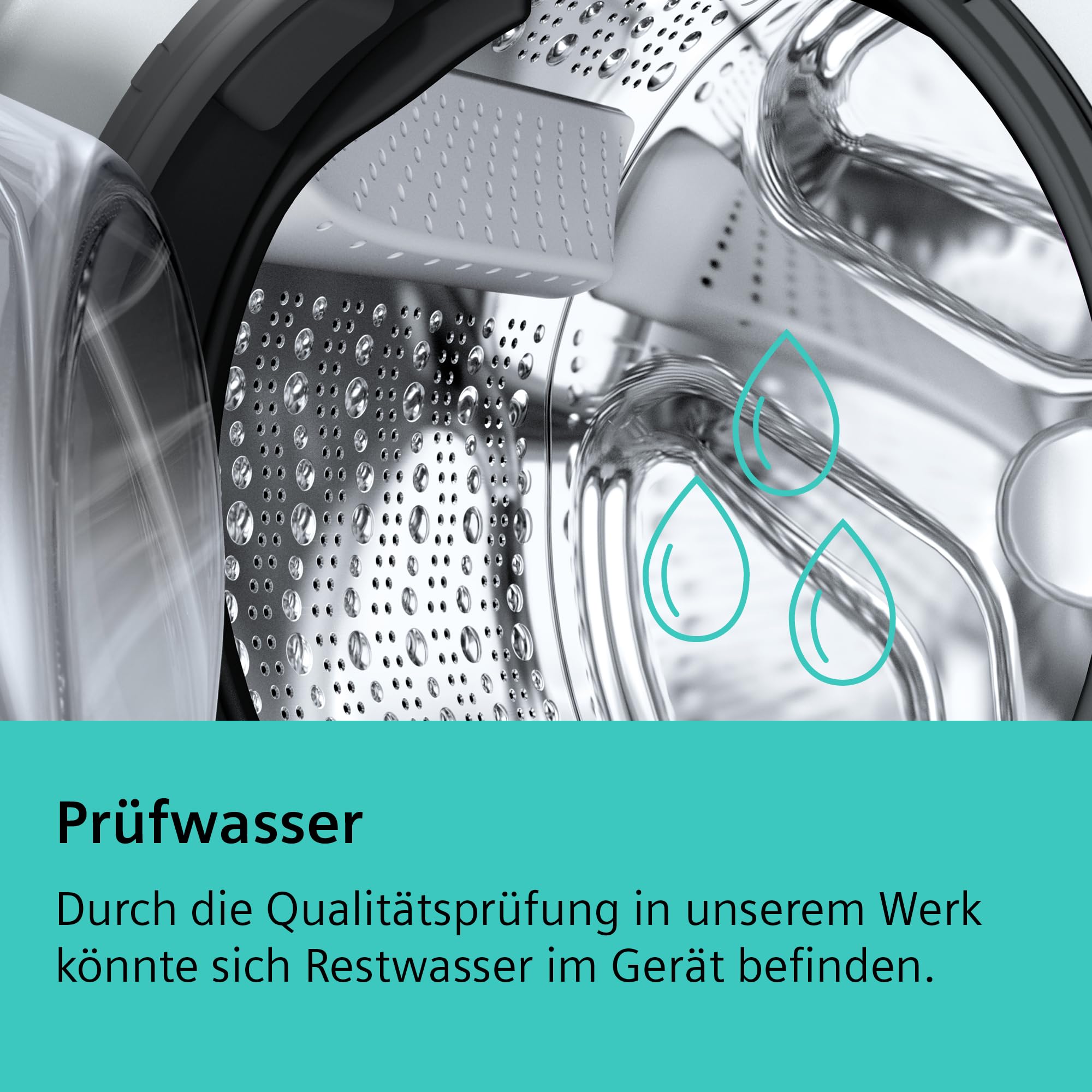 Wärmepumpentrockner 9 kg iQ500 WQ33G2D41 Frontlader mit AutoDry und Halbe Beladung