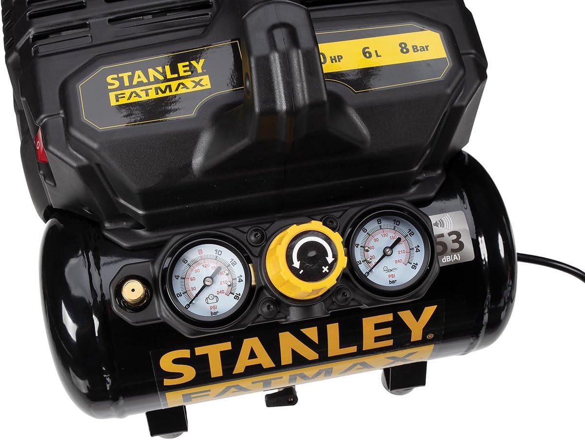 STANLEY FATMAX Compressore d'aria silenzioso DST 101/8/6