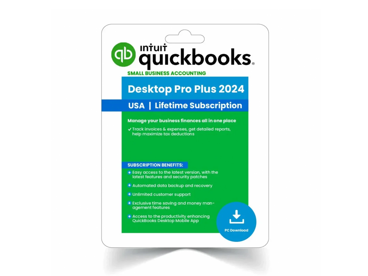 Intuit QuickBooks Desktop Pro Plus 2024  | Lifetime Activation