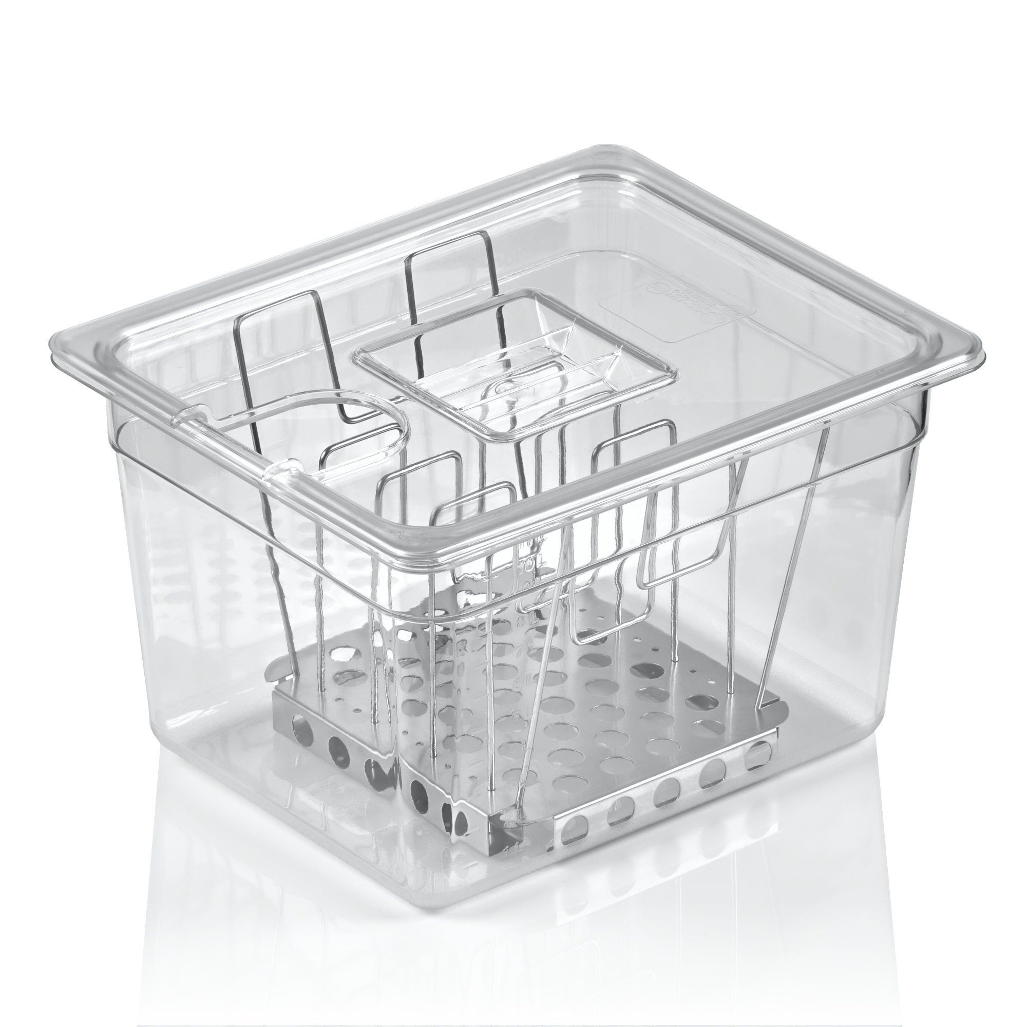 Sous-Vide Garer Sous Vide Set, GN Behälter inkl. Deckel und Gestell, Verstellbar