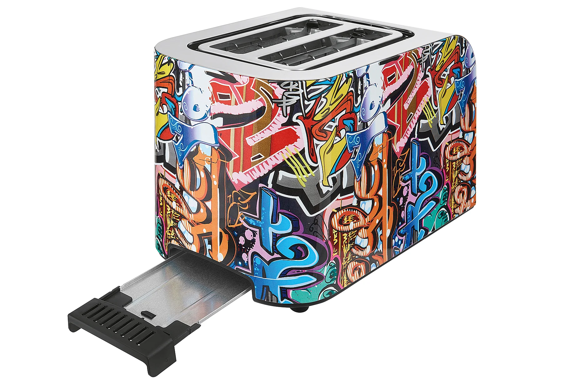 2025 Tostapane a 2 fette in stile Graffiti Toast 3010 G