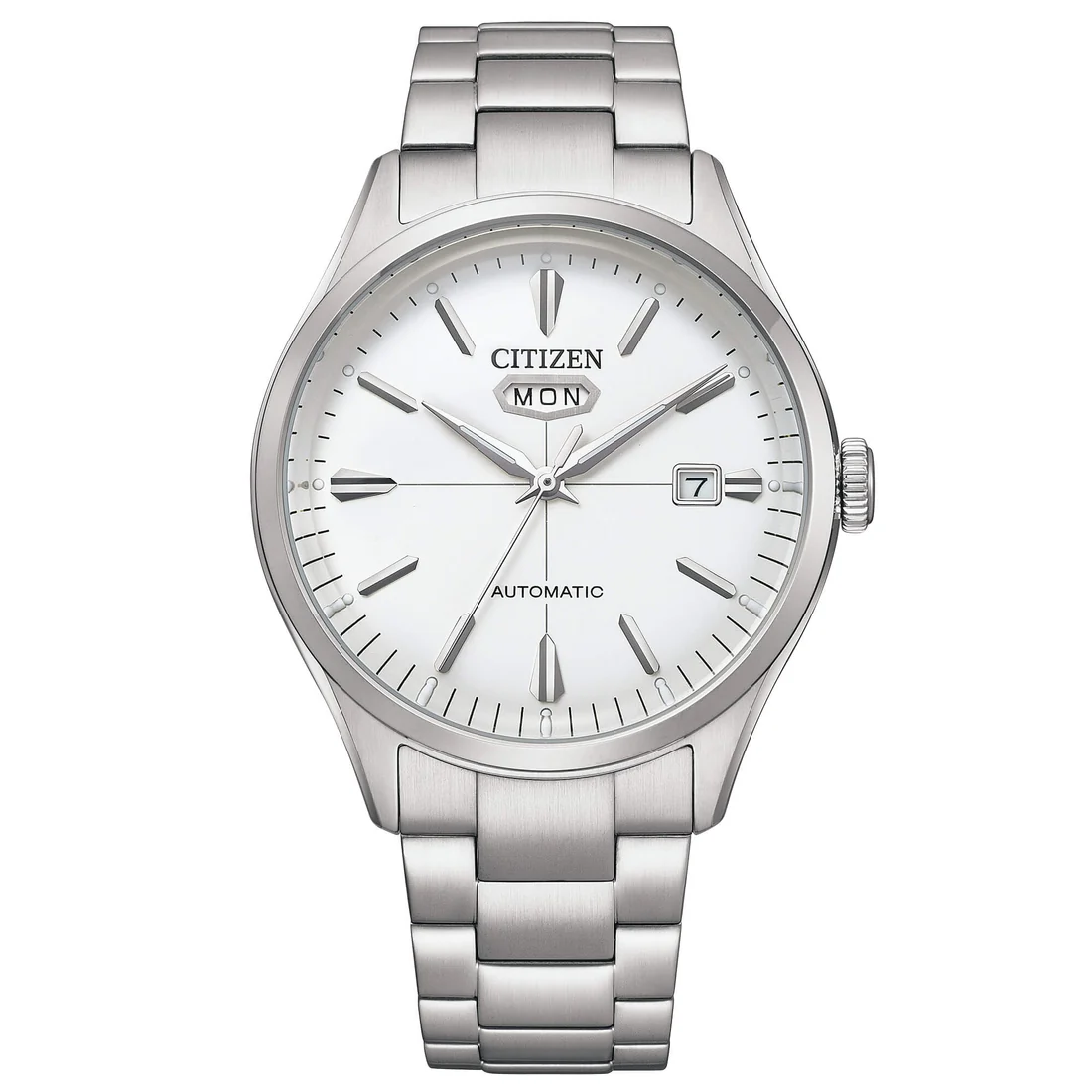 Orologio Citizen NH8391-51A automatico C7 Day-Date bianco