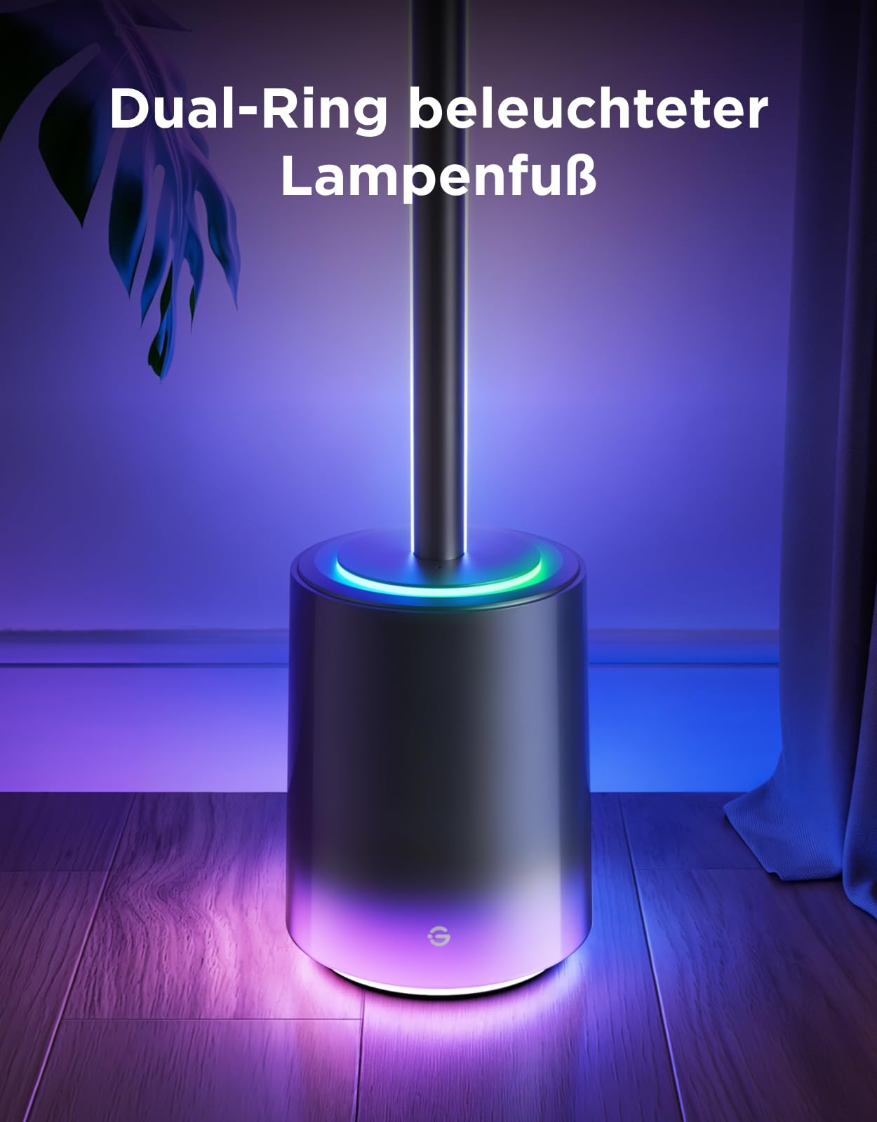 RGBWWIC LED Stehlampe 2100lm mit LuminBlend+ Technologie, dimmbar 1000-10000K und App-Steuerung