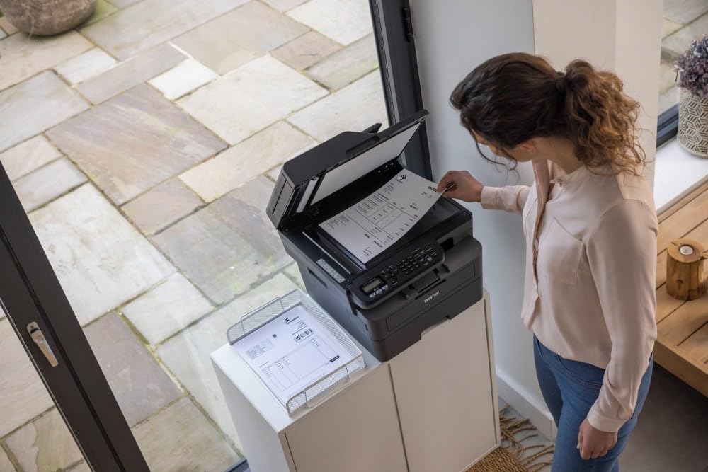 Monolaser-Multifunktionsdrucker MFC-L2835DW mit WLAN, LAN und USB, automatischem Duplexdruck sowie 50-Blatt-ADF
