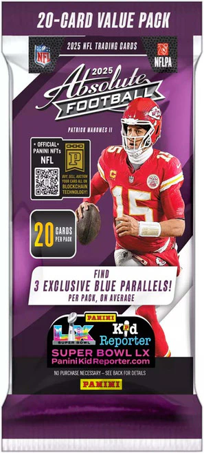 Panini NFL 2025 Absolute Football Fat Pack