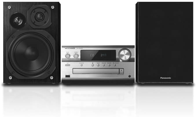 Panasonic SC-PMX94EG-S Micro HiFi System in black (120 Watt RMS, Digital Radio DAB+, CD, FM Radio, Bluetooth, USB, AUX)