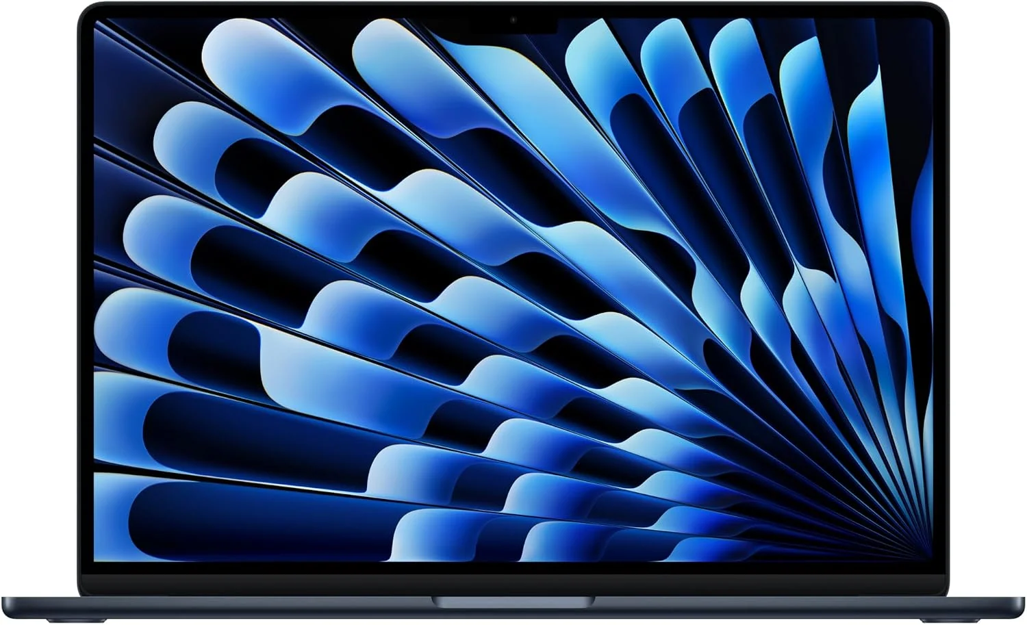 Apple MacBook Air (15', 16GB Gemeinsamer Arbeitsspeicher, Apple M4 Chip mit 10‑Core CPU und 10‑Core GPU, 512 GB), Mitternacht