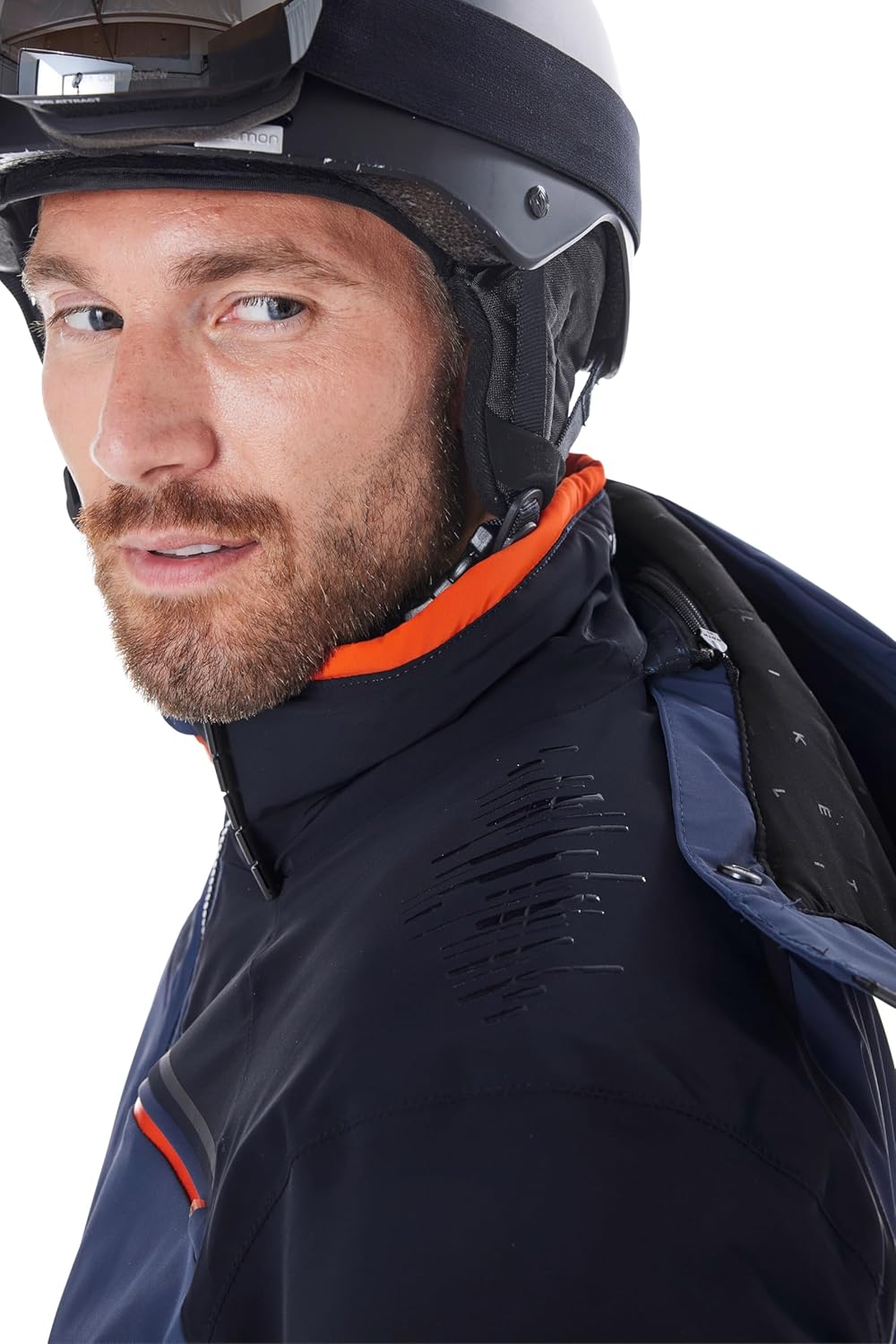 Killtec Herren Ksw 51 Mn Ski Jckt Skijacke/Funktionsjacke mit abzipbarer Kapuze, Schneefang und Unterarmventilation