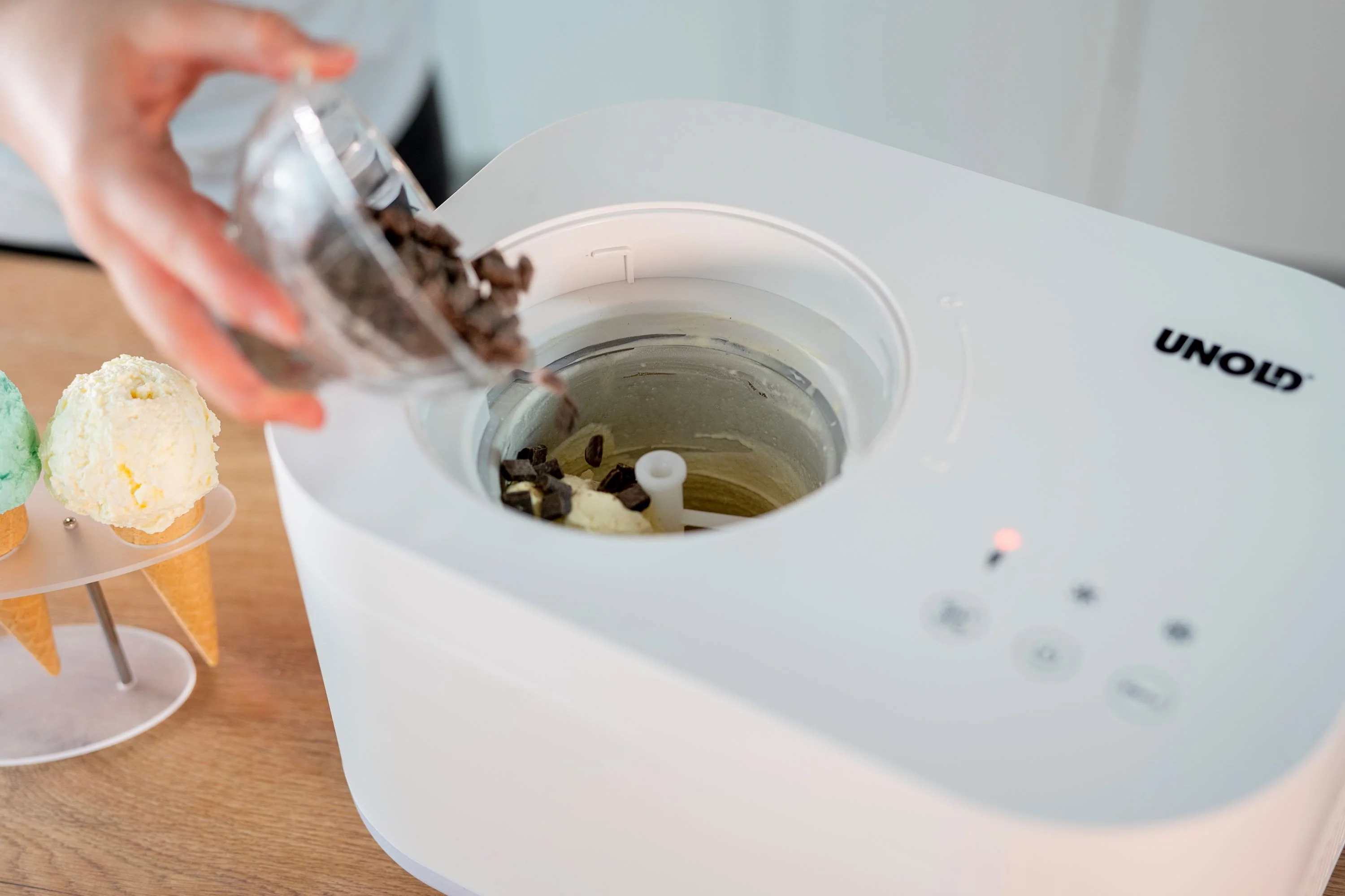 2025 Macchina per gelato con capacità di 1 litro – Preparazione facile di gelato cremoso a casa