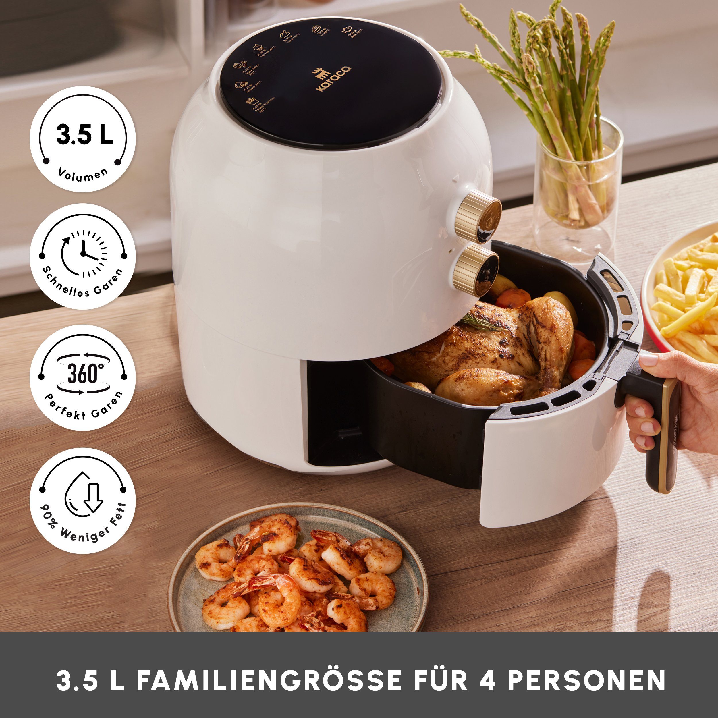 Heißluftfritteuse