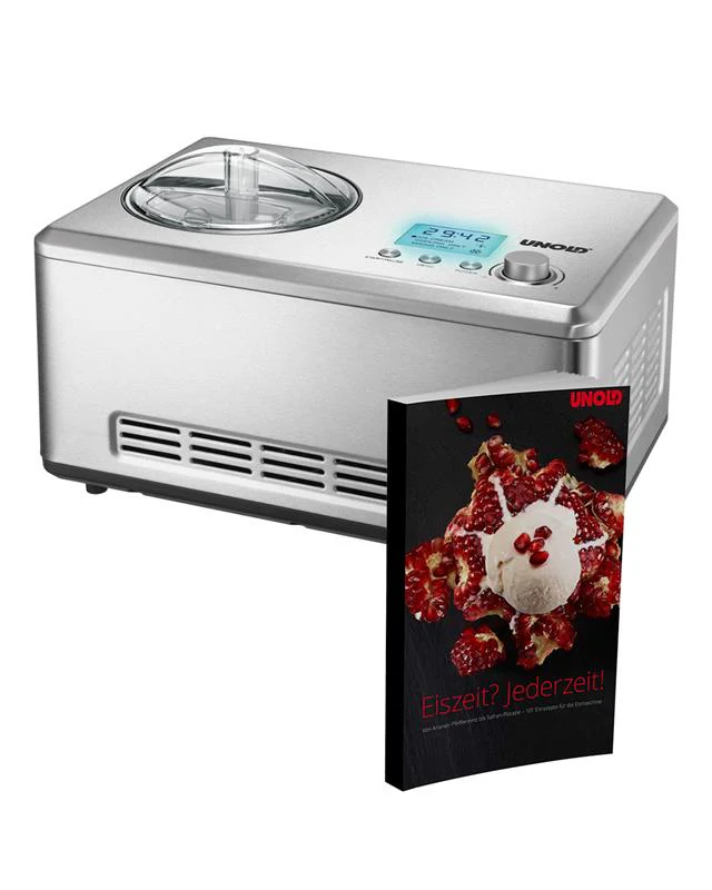 2025 Unold Macchina per Gelato Nobile con Libro del Gelato 2,0 L