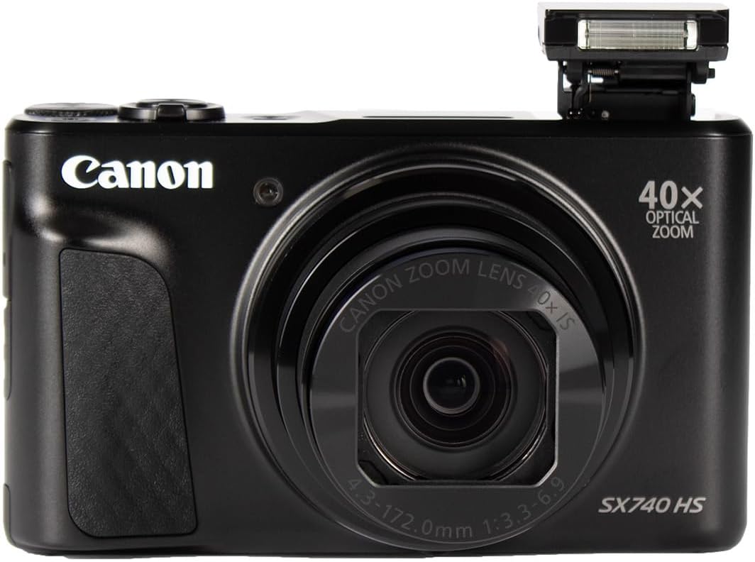 Canon Italia PowerShot SX740 HS Lite Edition Fotocamera Digitale Compatta, Nero