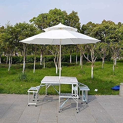 Sonnenschirm-Regenschirm-Garten-Double-Top-Markenschirme mit Kurbelaufzug, einfache Einstellung, Sonnenschirme für den Außenbereich für Garten, Pool, Rasen und Garten good