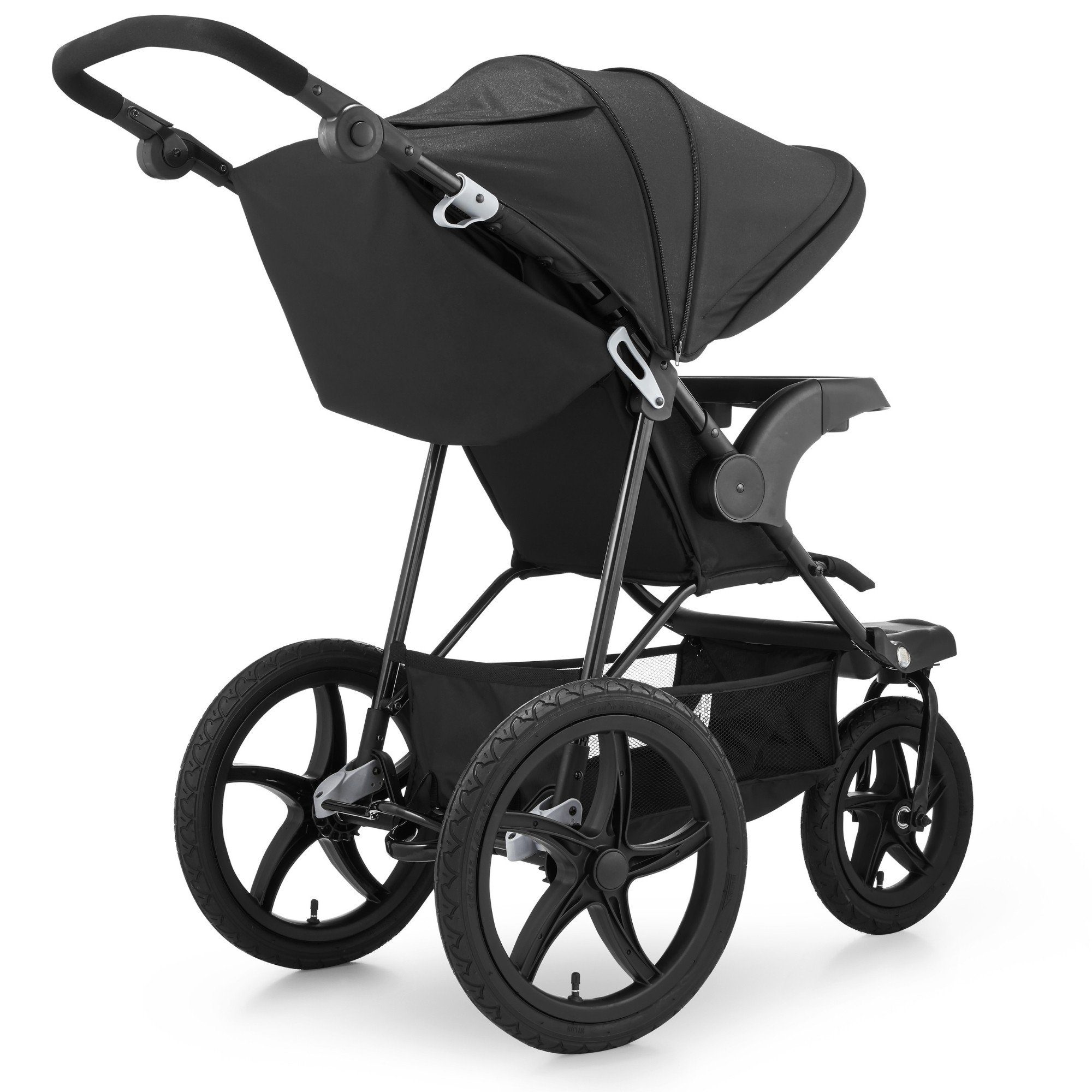 Dreirad-Kinderwagen Jogging-Kinderwagen mit Luftreifen und Verdeck - Modell: MOUNTAIN