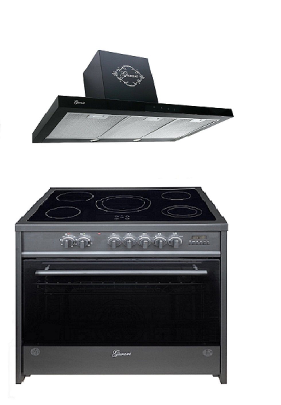 Elektro-Standherd GCH E 912 BL+GCH 462 BL 9 Prime