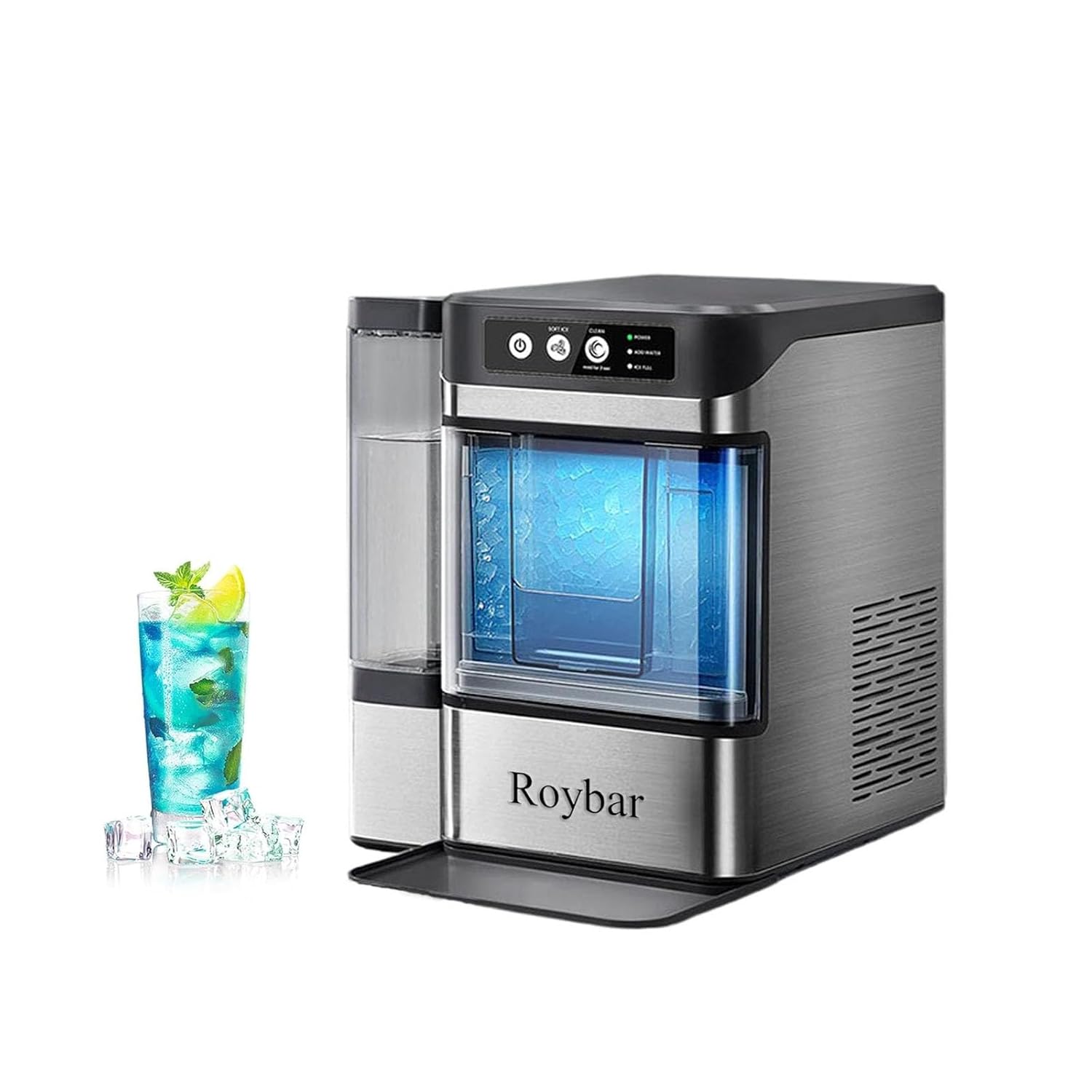 Countertop Ice Maker 41lbs/24H Self-Cleaning 3L Tank Portable