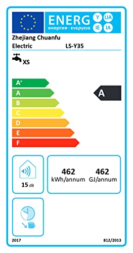 Mini Scaldacqua Istantaneo, Scaldabagno Elettrico Istantaneo Riscaldamento dell'acqua Tankless per Bagno Cucina, Display della Temperatura a LED, 220 V, 3500 W : Amazon.it: Fai da te