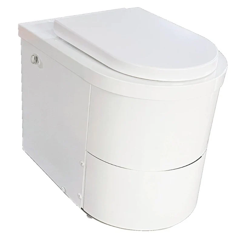 TinyJohn XL Gas or Electric   Waterless Incinerator Toilet