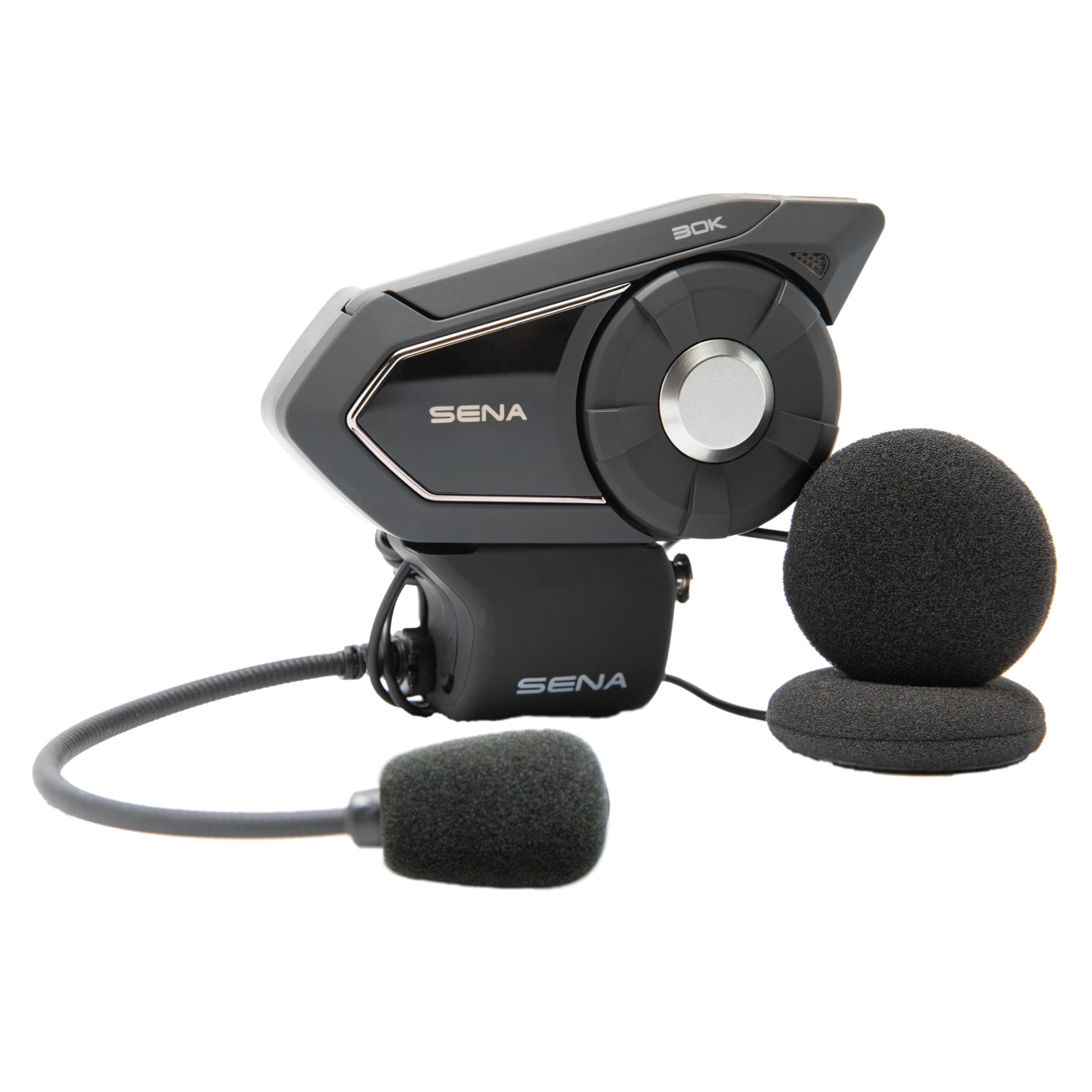Sena 30K Bluetooth Headset für Motorräder Mesh Kommunikationssystem mit HD Lautsprechern und Gegensprechanlage