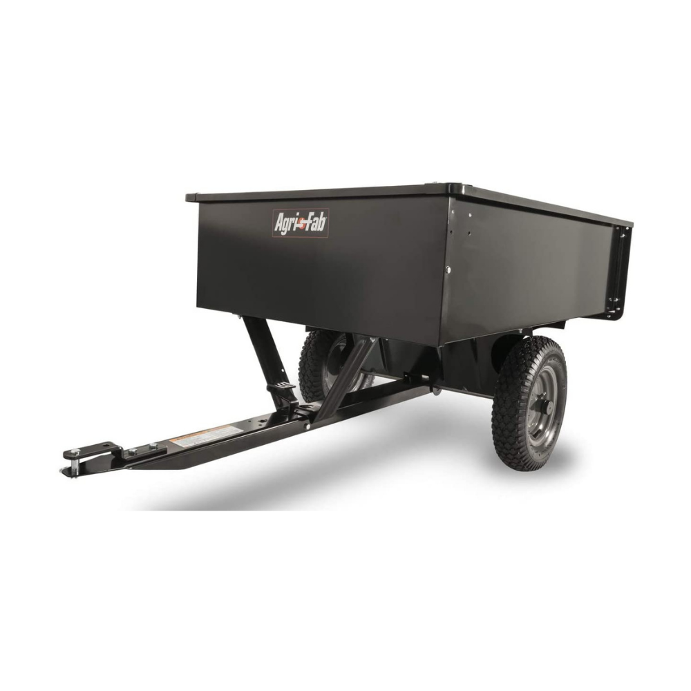 Agri Fab Utility Tow Behind Steel Dump Cart, 750 Pound Capacity