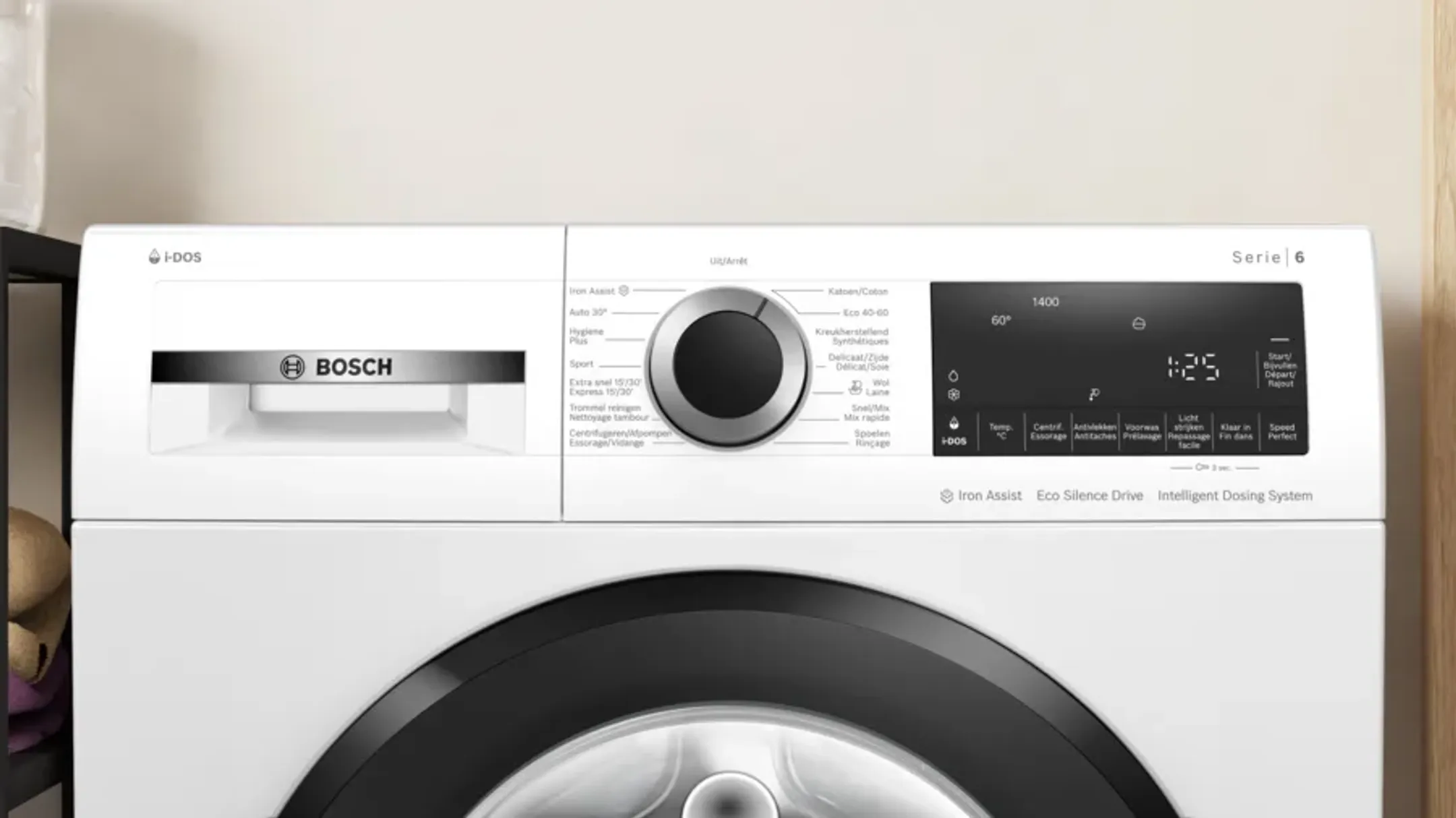 Bosch Wasmachine WGG244FPFG Serie 6 i-DOS 9 kg