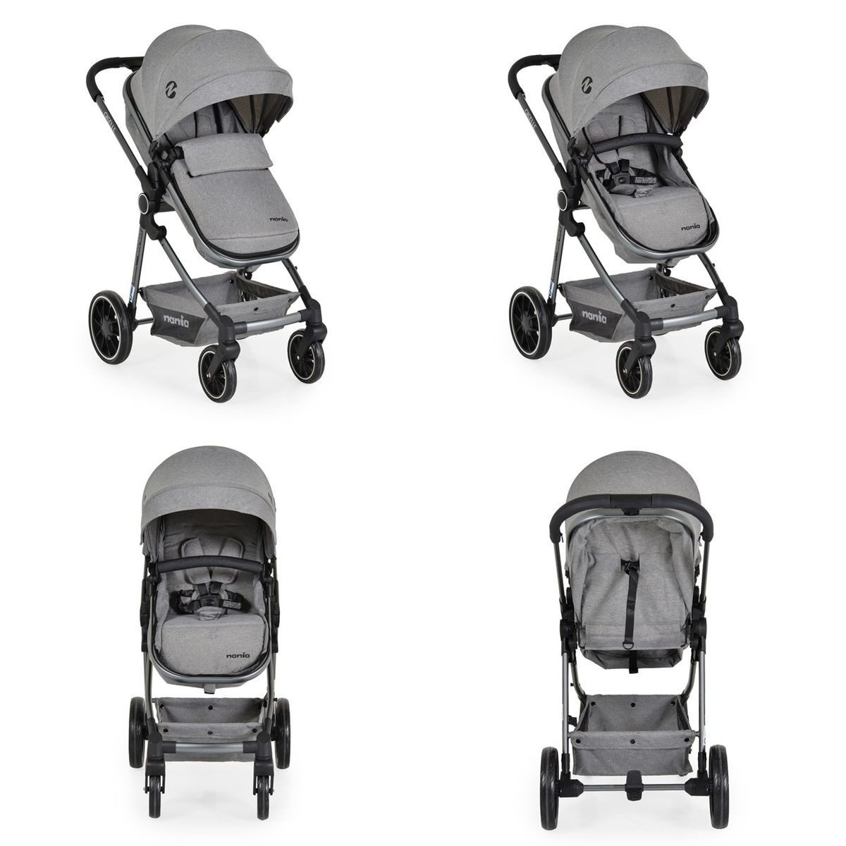 Kombi-Kinderwagen Kombikinderwagen 2in 1 Giselle