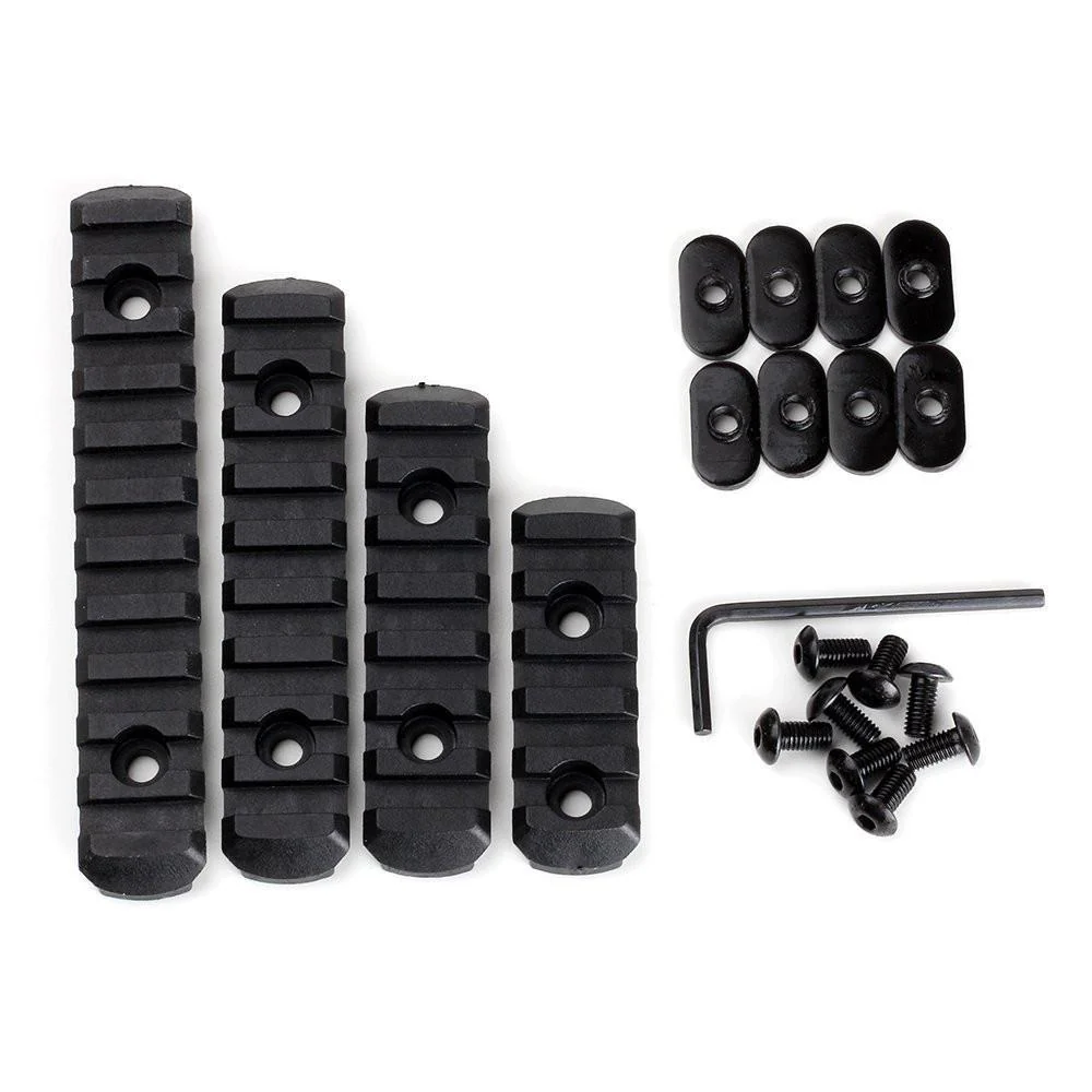 Polymer Rail Section Kit for Handguards L2 L3 L4 L5 Sizes