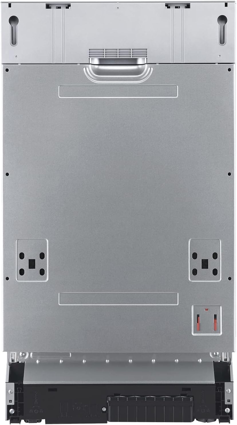 Midea Geschirrspüler Unterbau MDWEU1435XSS-W, 14 Maßgedecke, Spülmaschine 60 cm Teilintegrierbar mit WIFI, Extra Trocknung, 7 Programme, 47dB, 0-24h Startzeitverzögerung, Inox