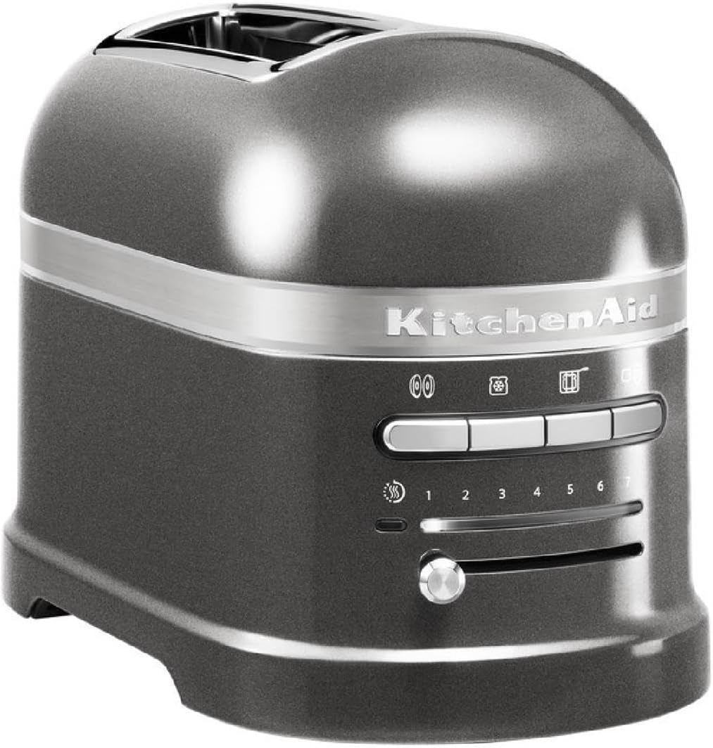 KitchenAid Toaster f��r 2 Scheiben mit Sandwich-Zange | Artisan | Retro Toast Machine | Verschiedene Funktionen und Br?unungsstufen | Gr��n