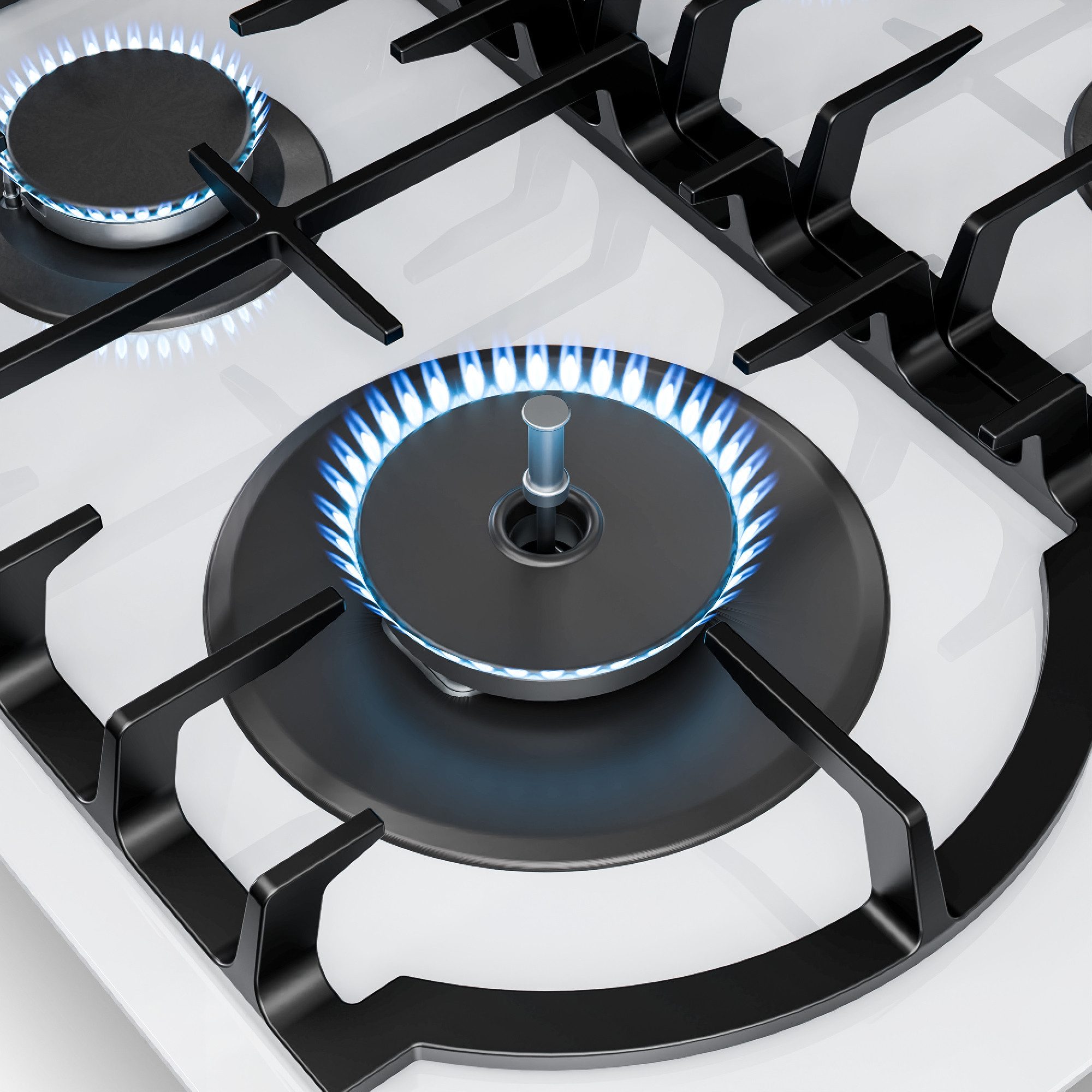 Gas-Kochfeld Ignito Timer