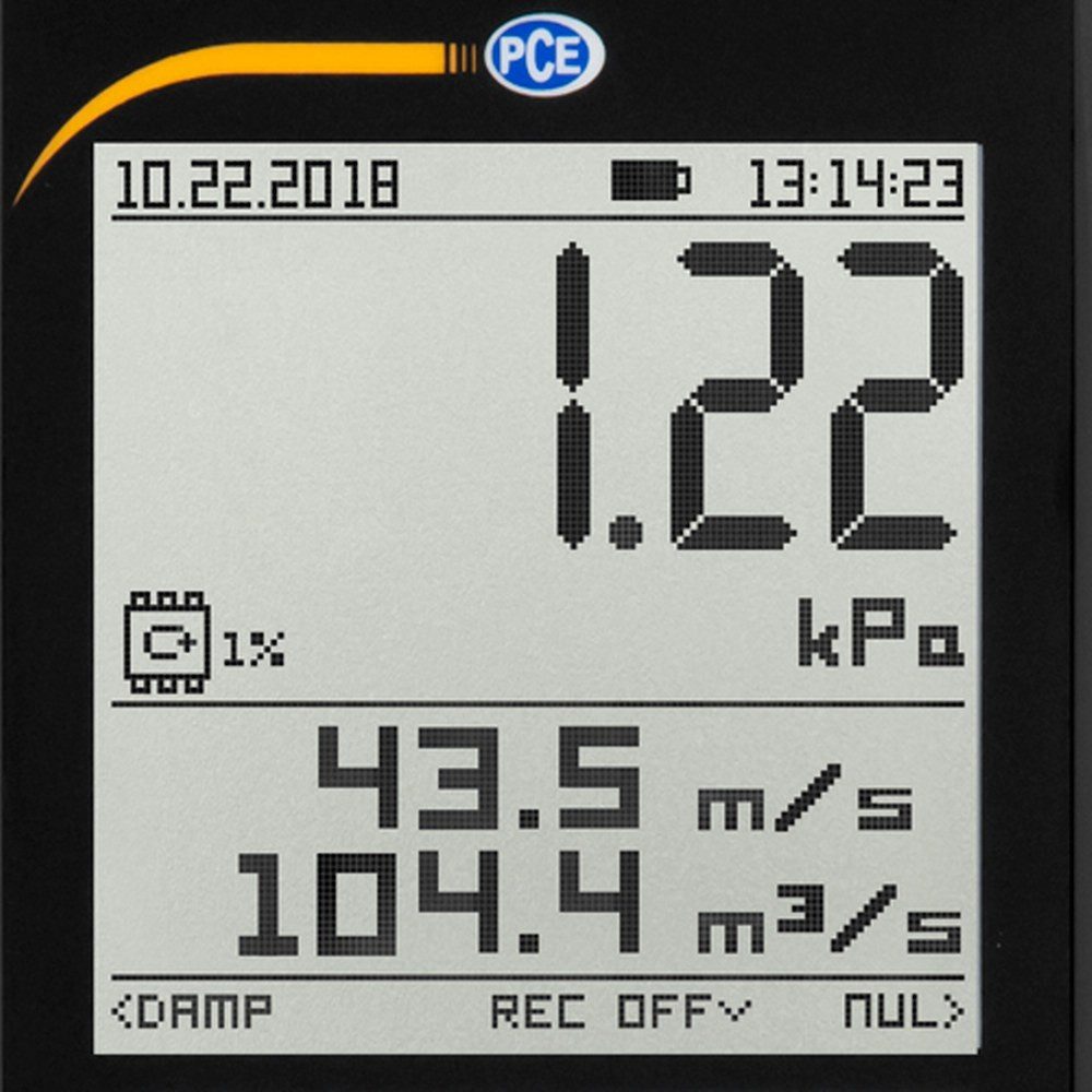 Wetterstation Differenzdruckmanometer PCE-PDA 10L