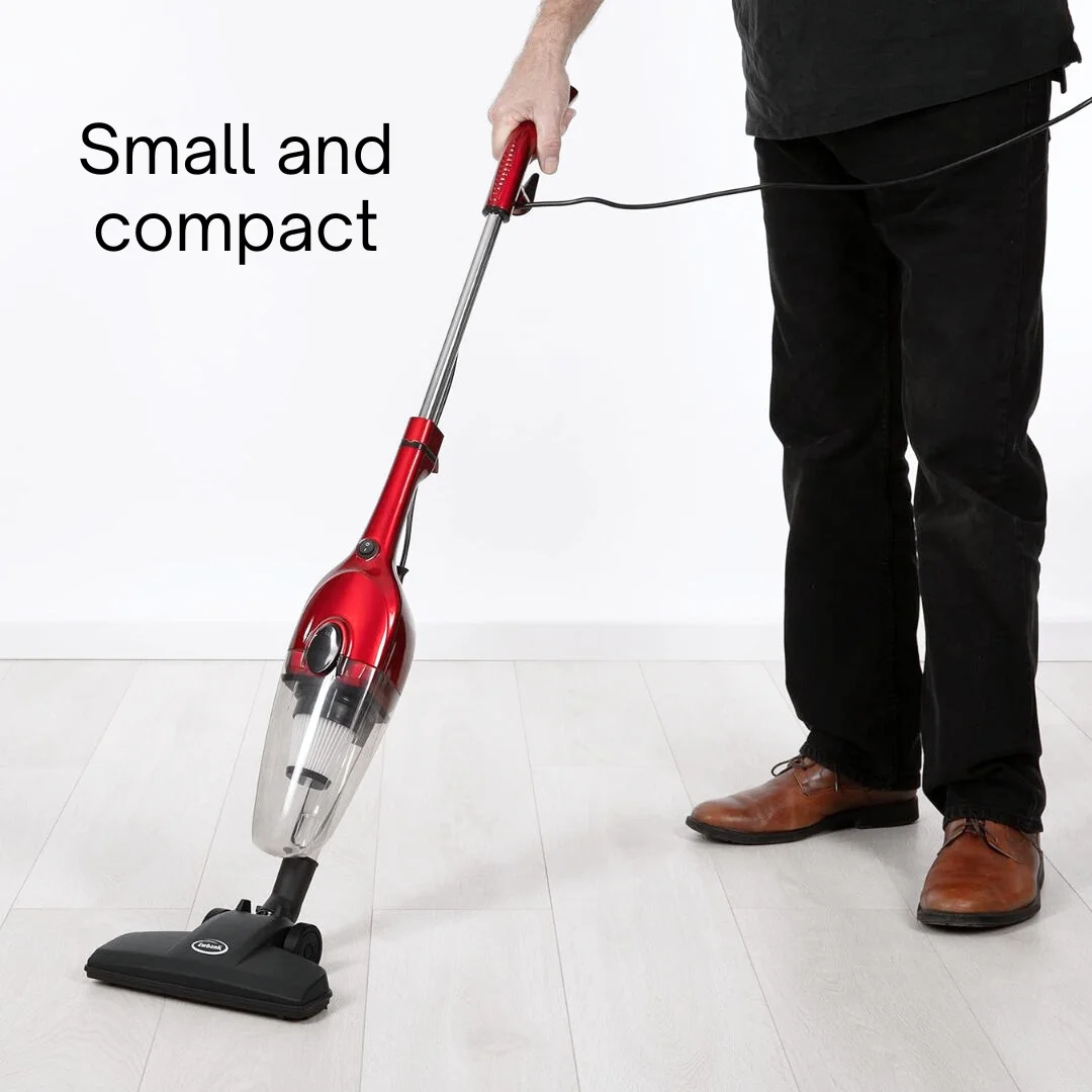 Chilli Tempest 2-in-1 - Upright and Handheld Vacuum Cleaner, Lightweight, Small, Compact