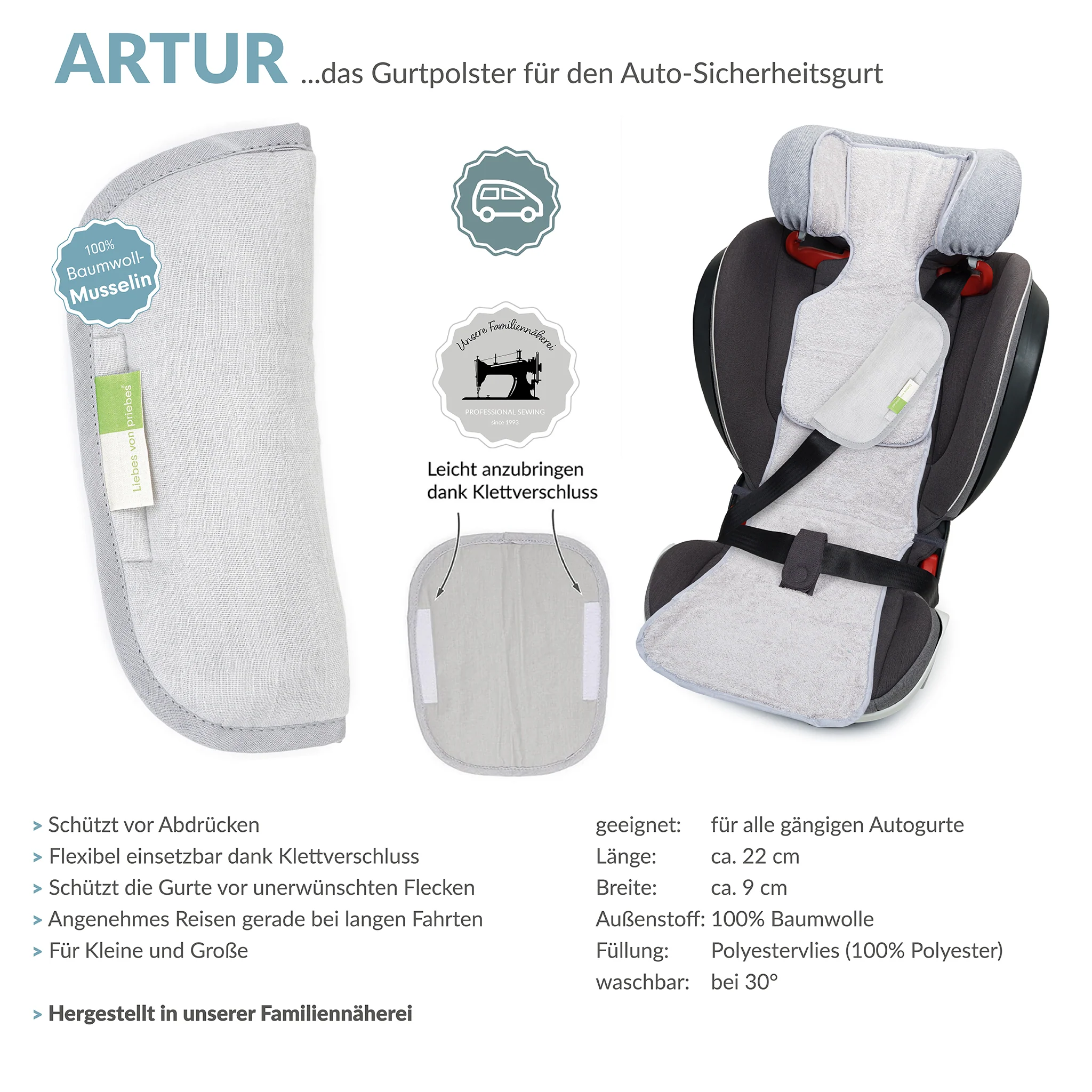 ARTUR Gurtpolster f��r Kinder