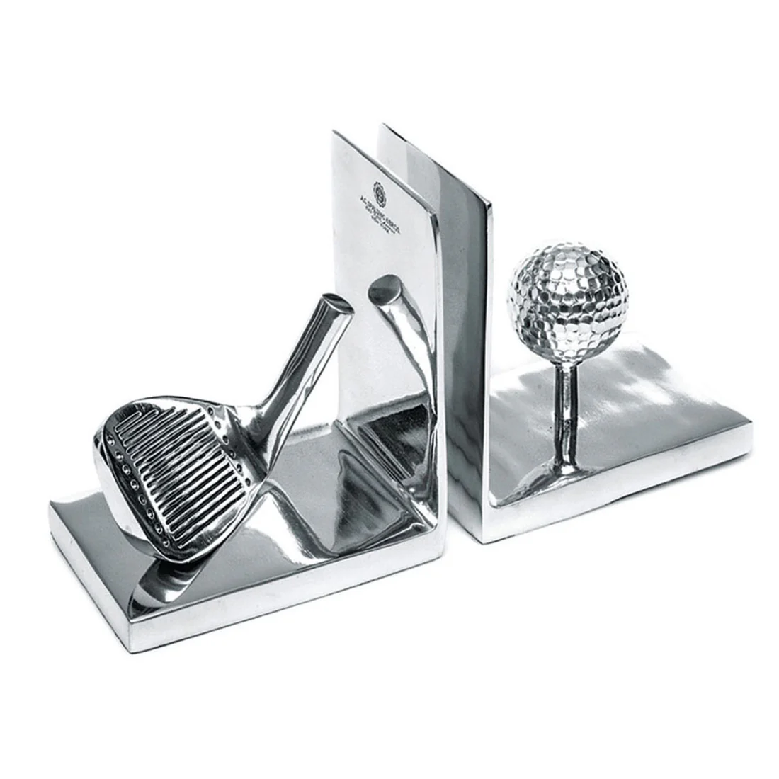 Ferma libro Spalding & Bros Golf in fusione d'alluminio