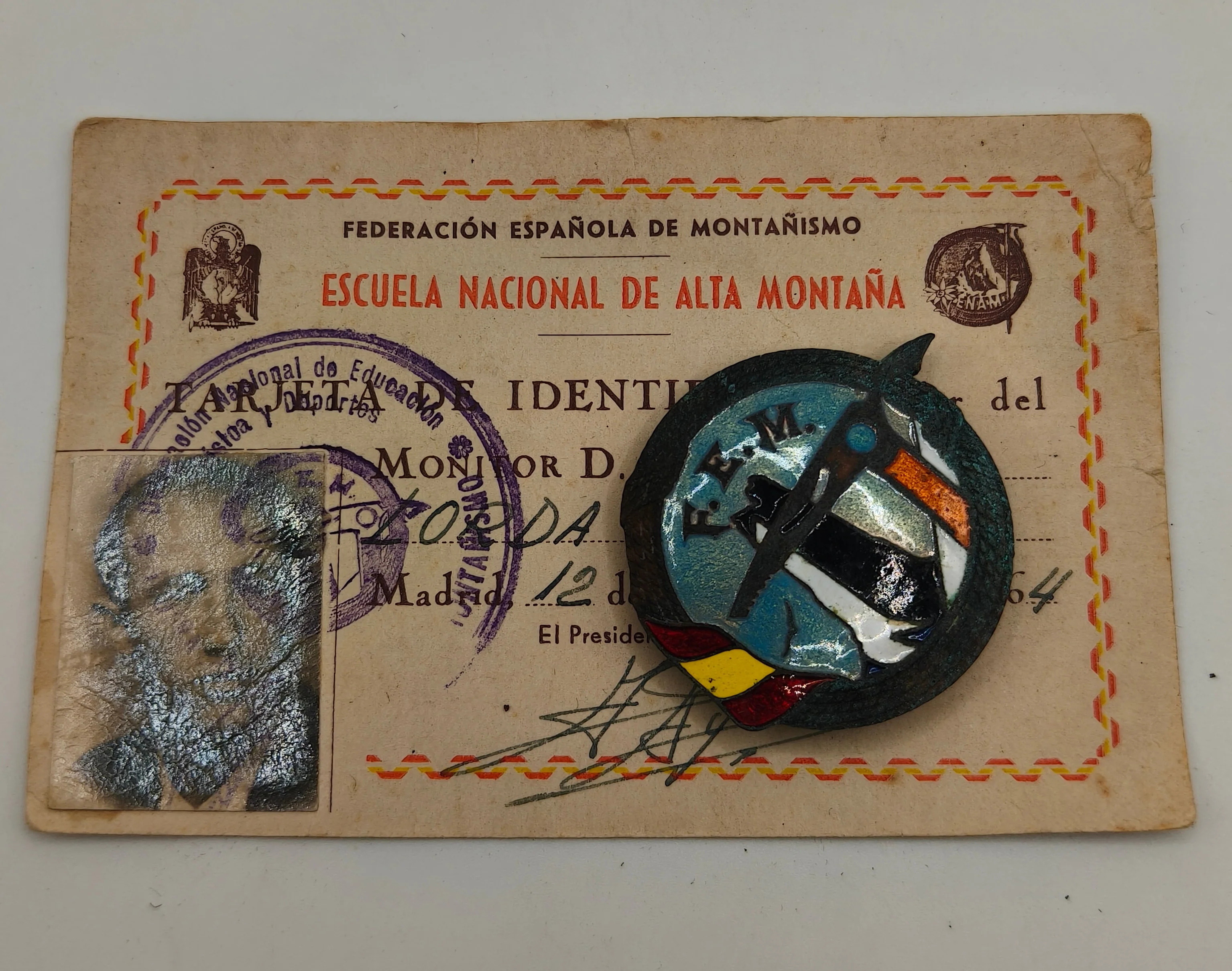 High Mountain Military Troops lot. Spain