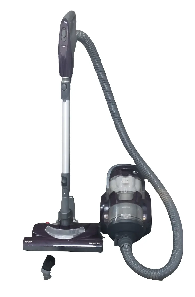 Kenmore Friendly Lightweight Bagless Compact Canister Vacuum, HEPA, Extended Telescoping Wand, Retractable Cord and 2 Cleaning Tools, Pet PowerMate   2 Motor Power, Purple