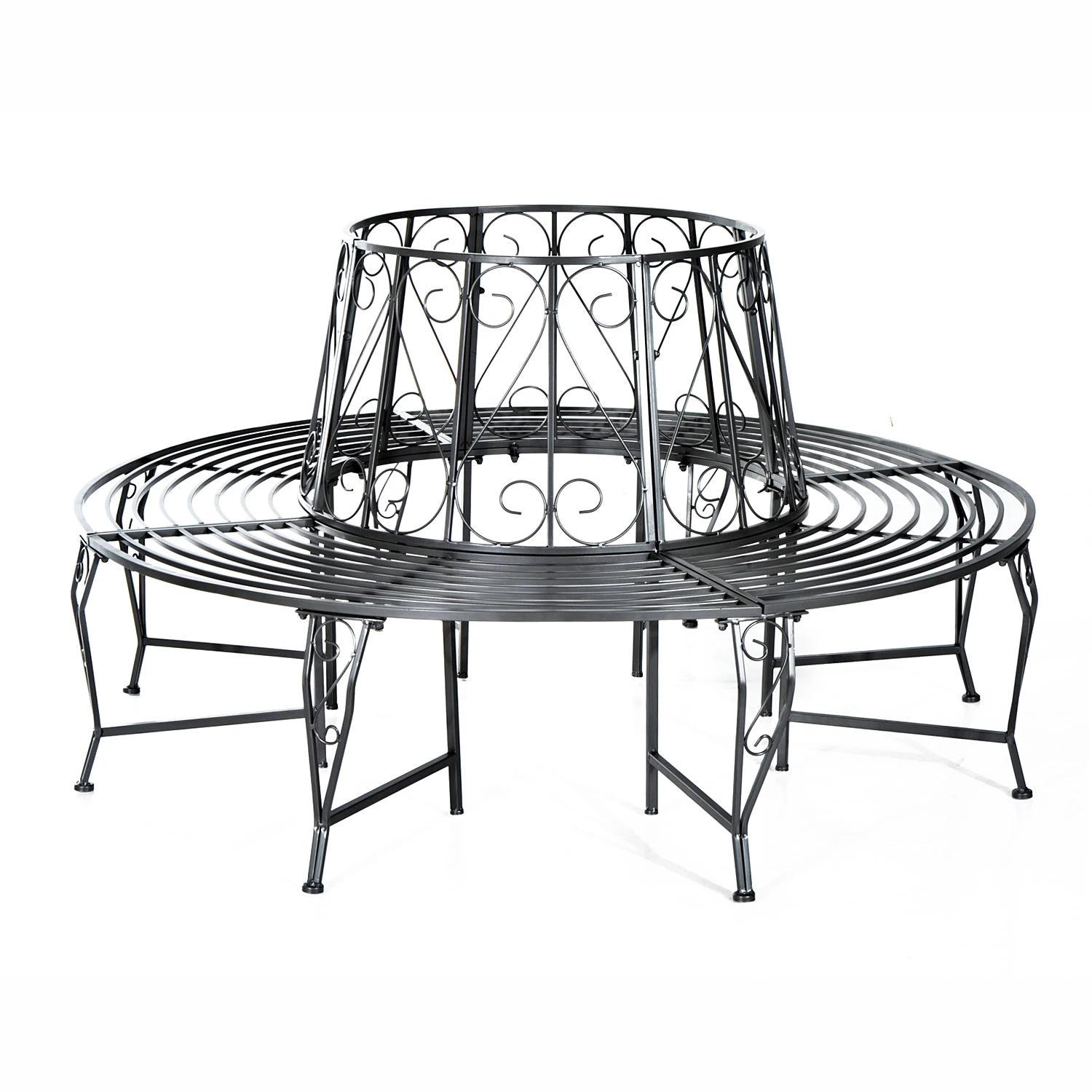 360�� boombank ronde bank tuinbank bankje parkbank bankje tuin metaal