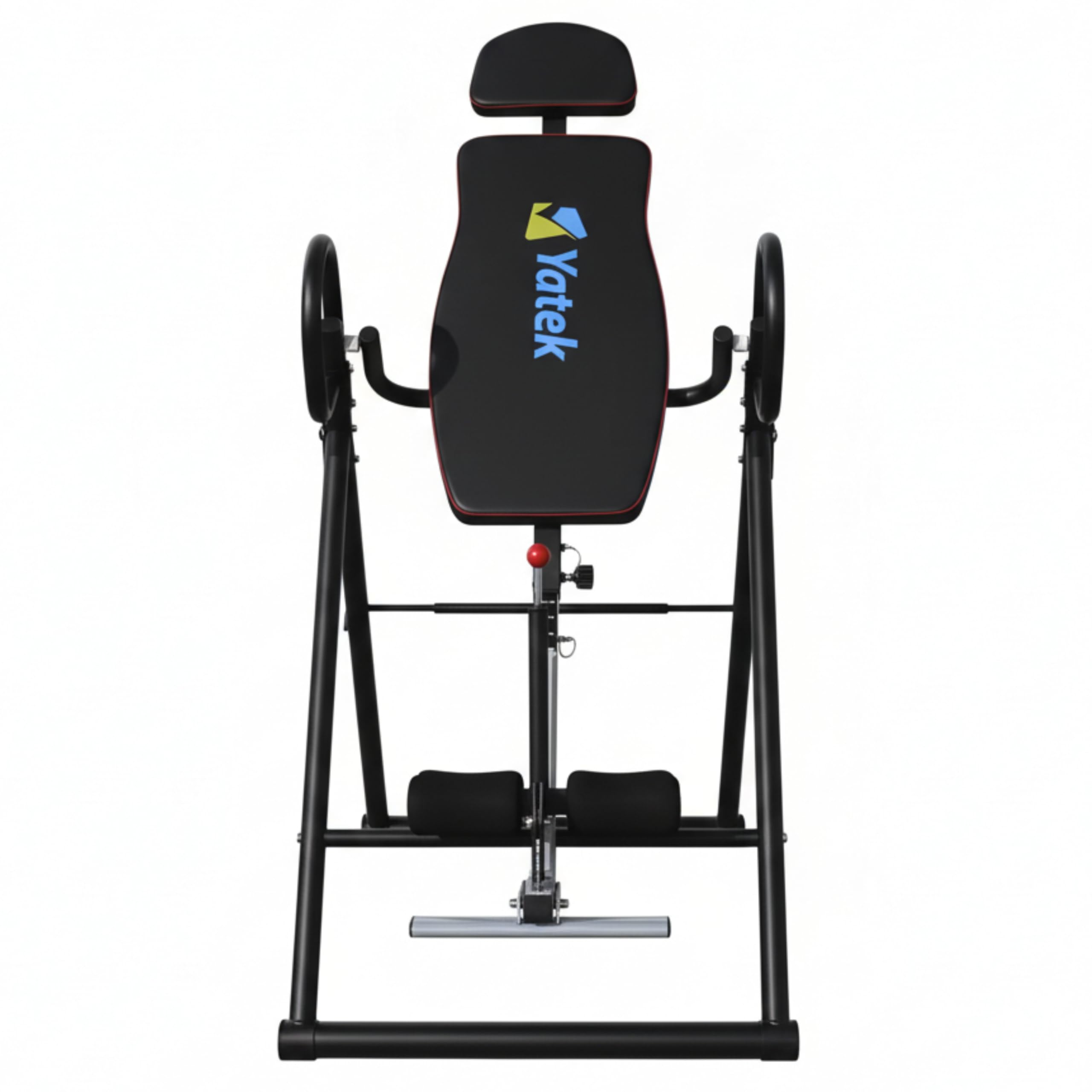 Yatek Inversionstisch klappbar verstellbar Schwerkrafttrainer für Rücken 180° Inversion Stahlrahmen bis 150 kg