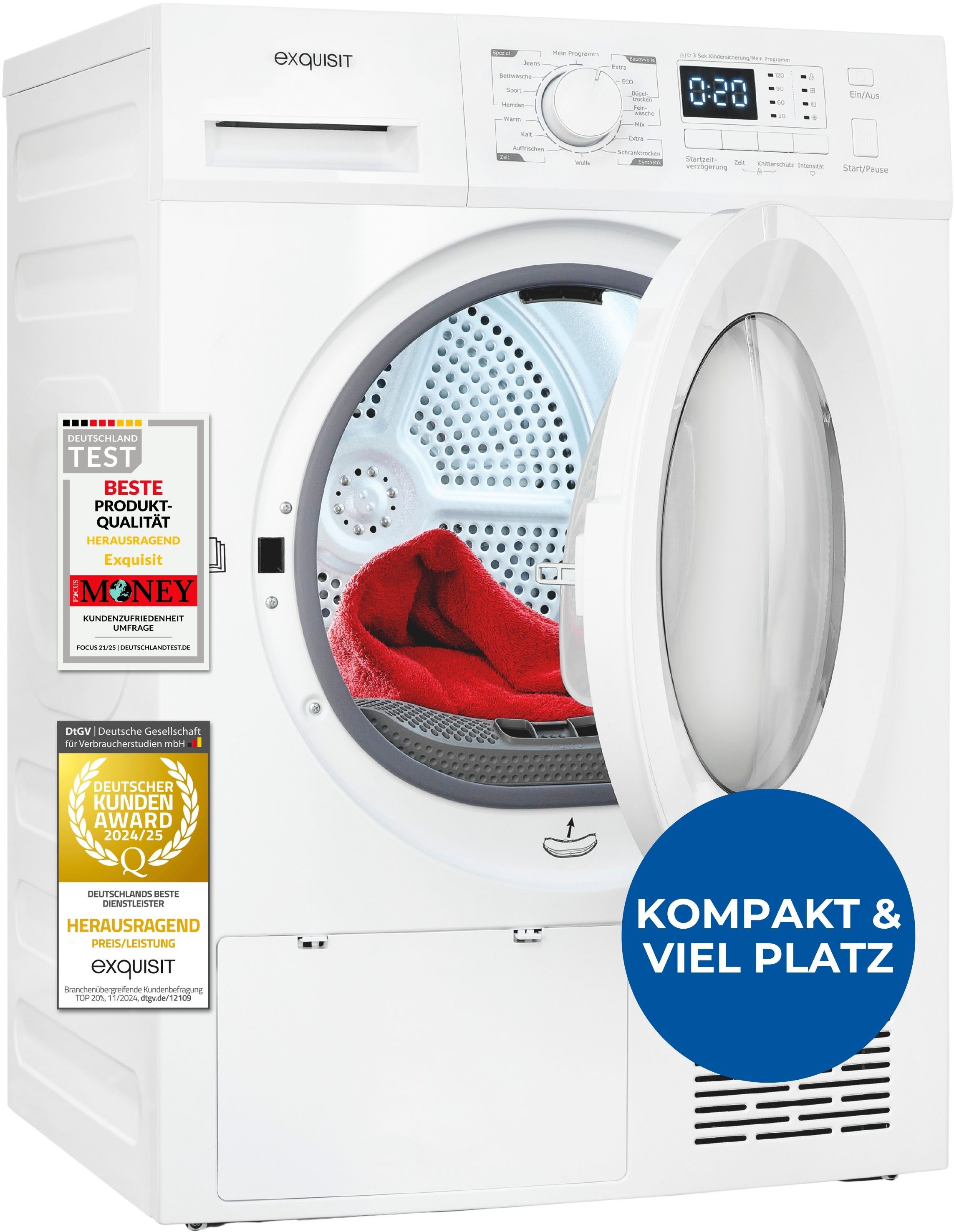 Wärmepumpentrockner TWP701-030E weiss