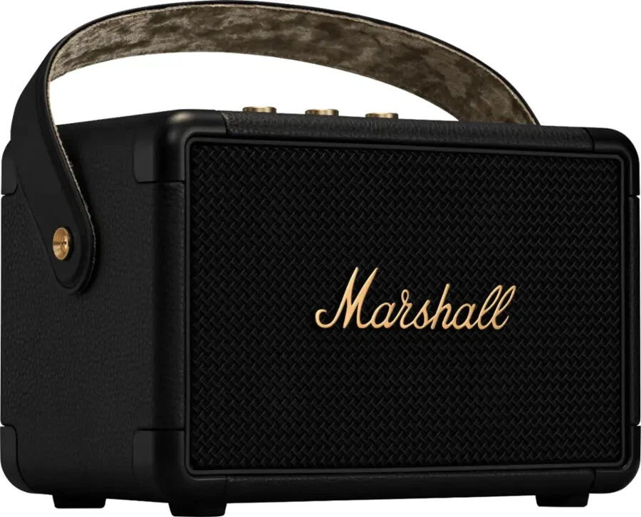Marshall Kilburn II Draagbare Bluetooth Speaker, Zwart en Messing