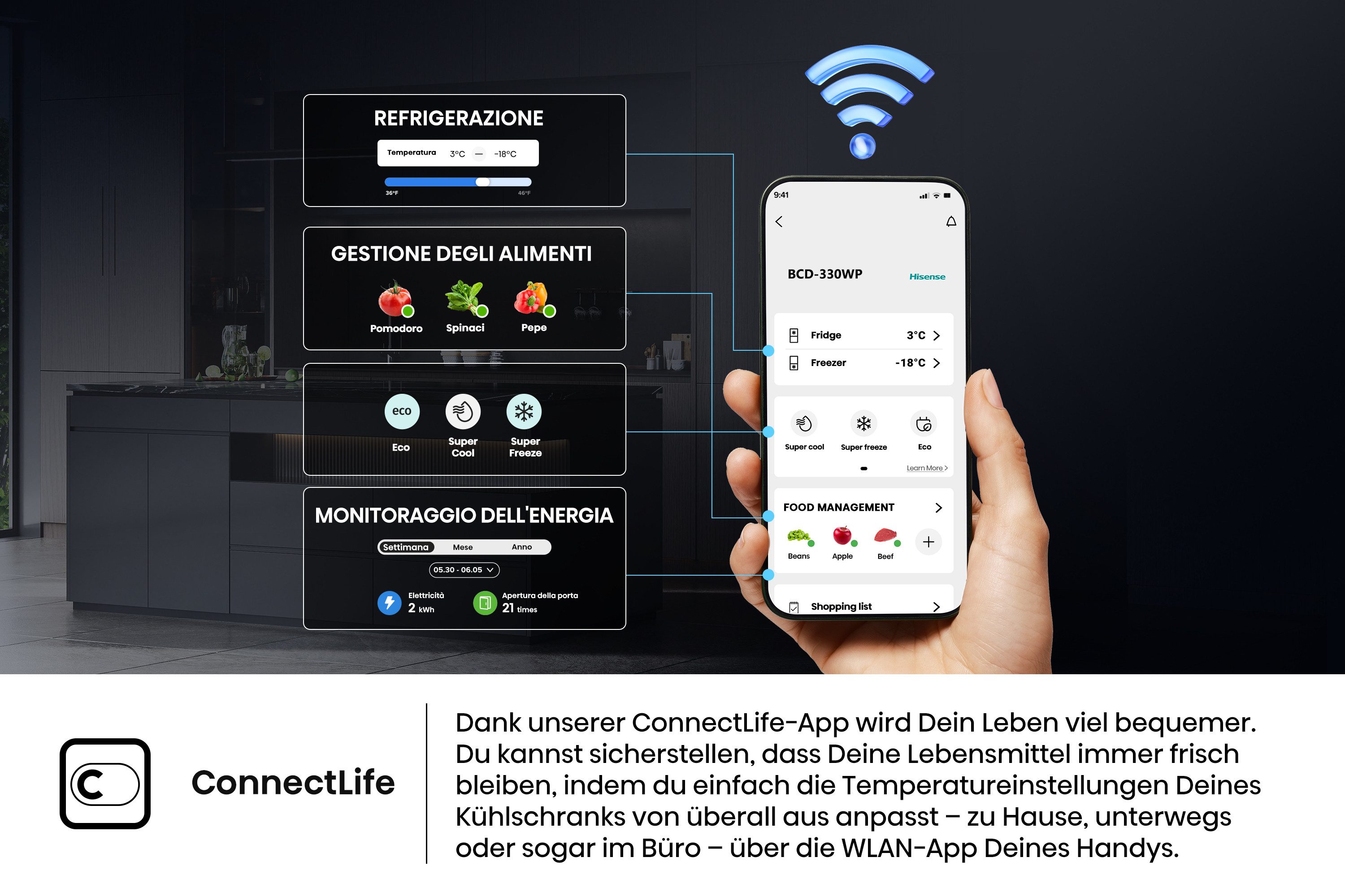 Kühl-/Gefrierkombination RB3K330SAIC